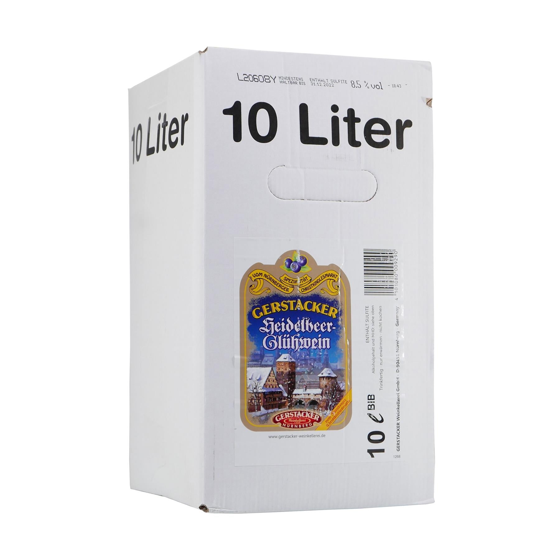 GERSTACKER Heidelbeer-Glühwein 10L BIB