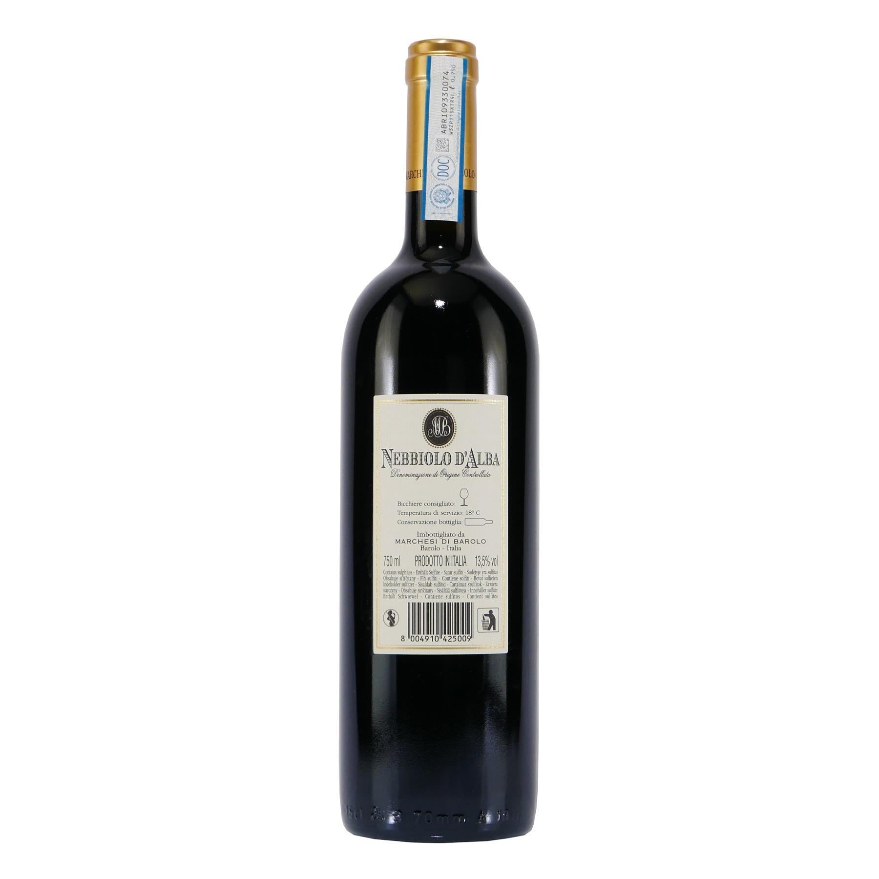 Barbera d'Alba DOC Italienischer Rotwein (6 x 0,75L)