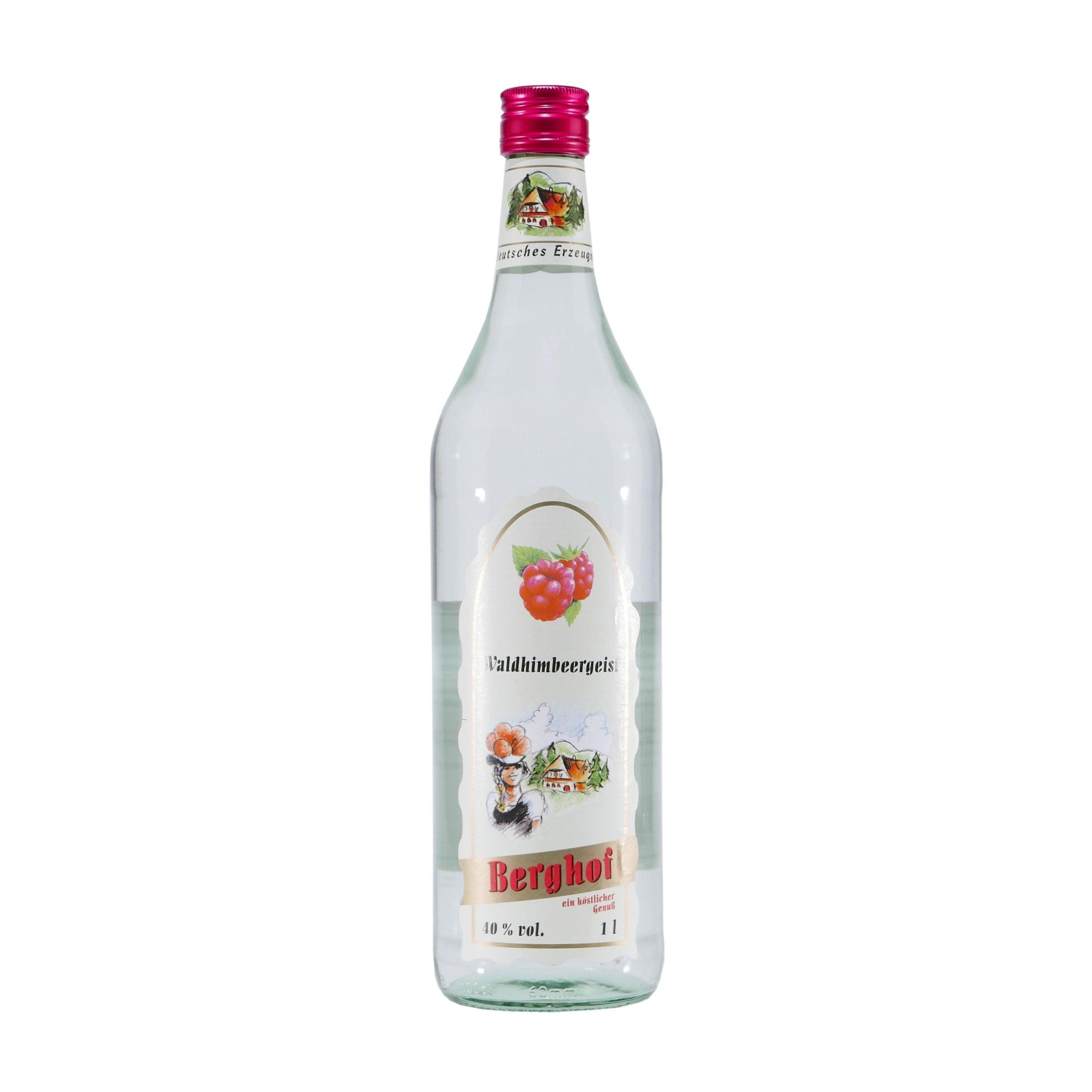 Berghof Waldhimbeergeist (6 x 1,0L)