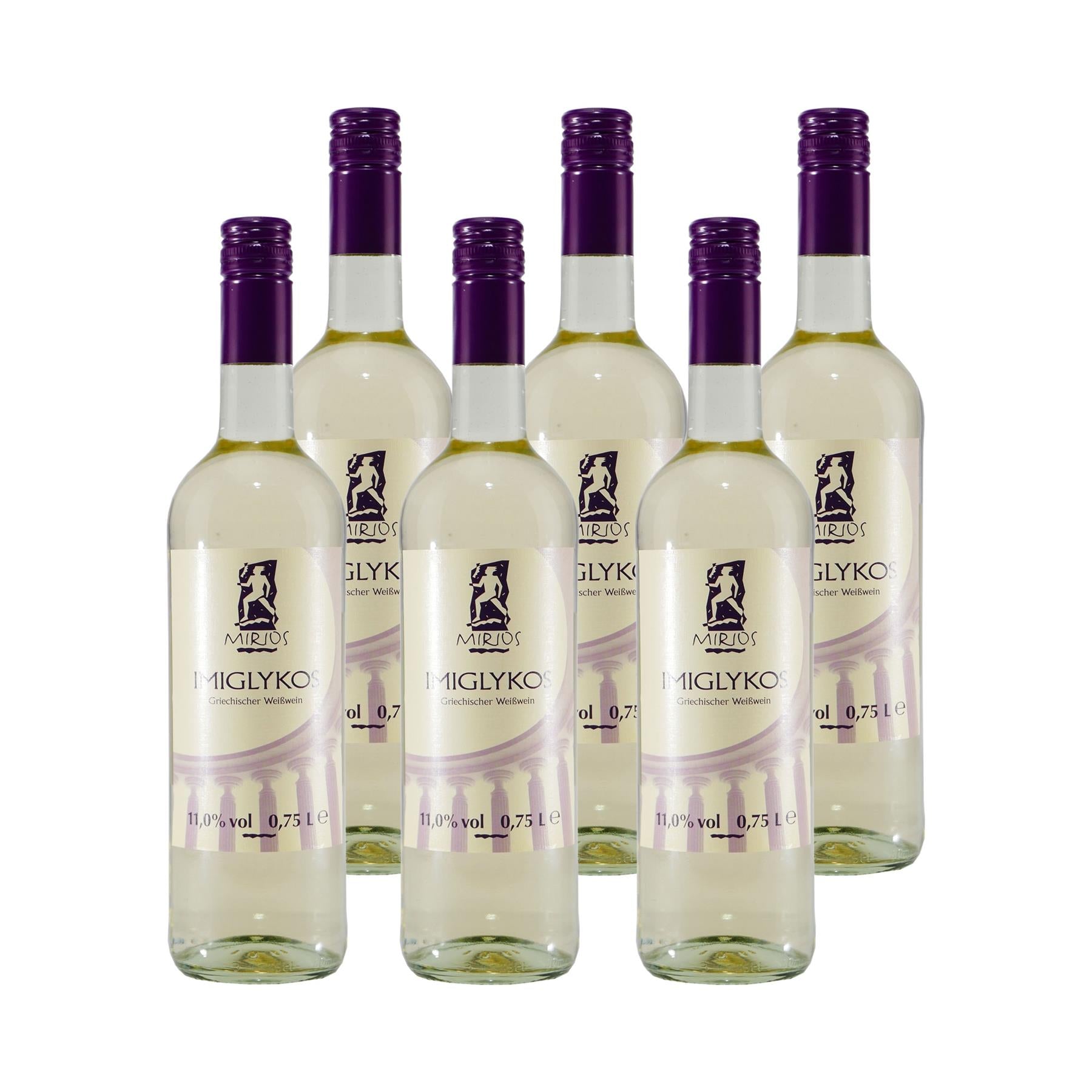 Miros Imiglykos Griechischer Weißwein (6 x 0,75L)