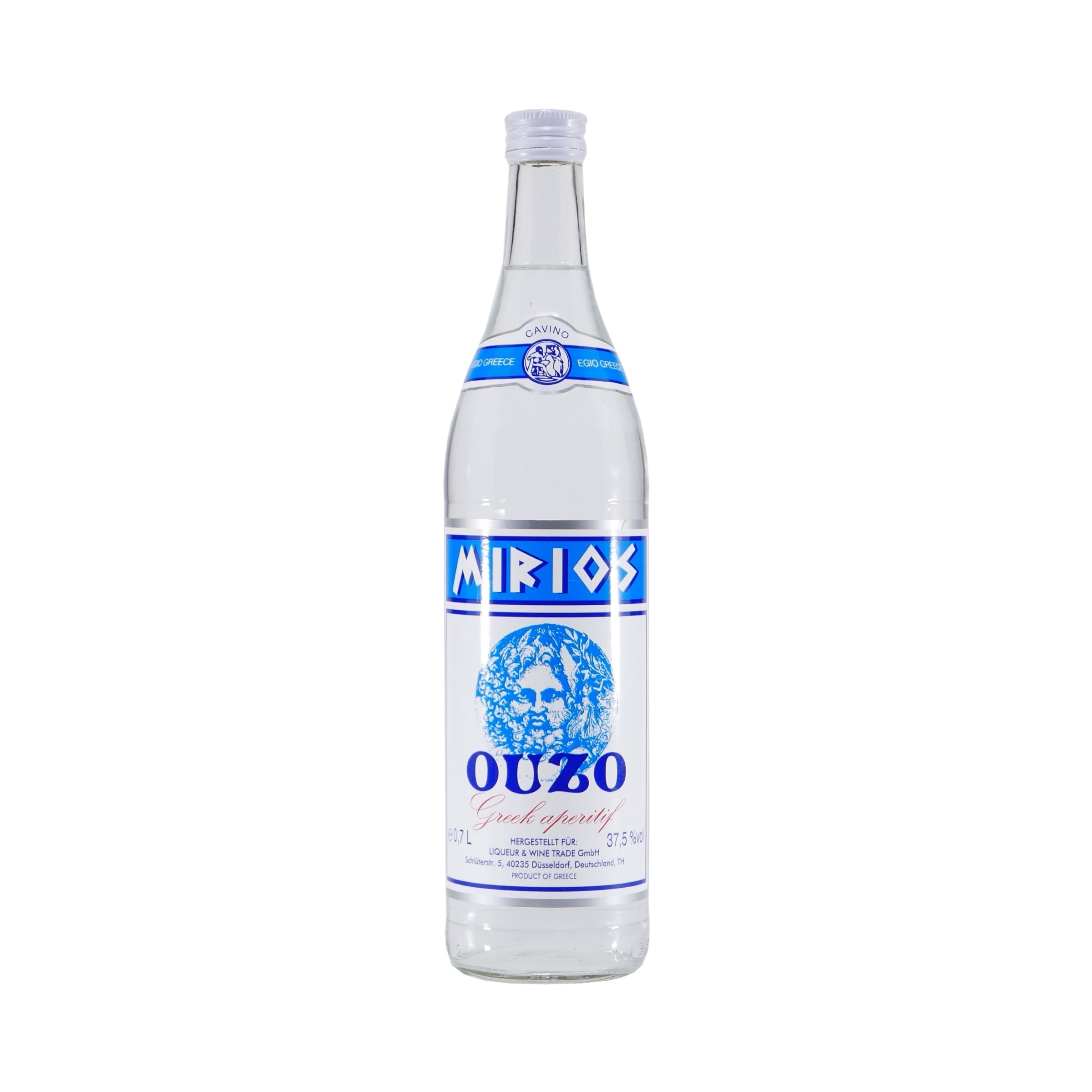 Mirios Ouzo - Greek Aperitif mit Geschenk-Holzkiste