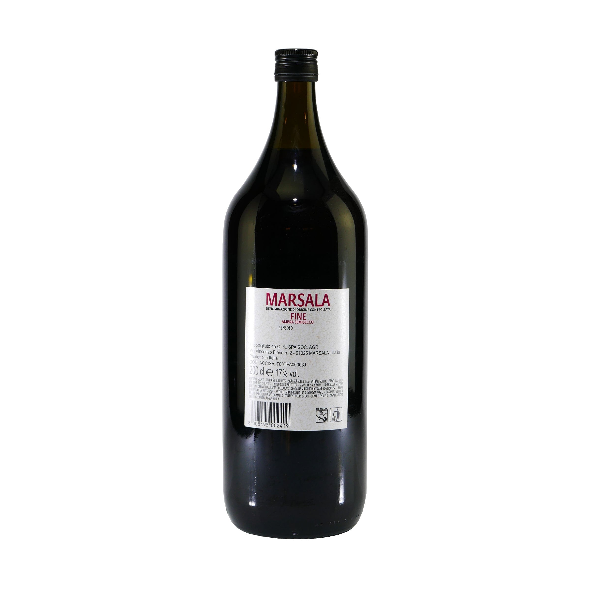 Antichi Baronati Marsala DOC Fine Ambra Semisecco (6 x 2,0L)