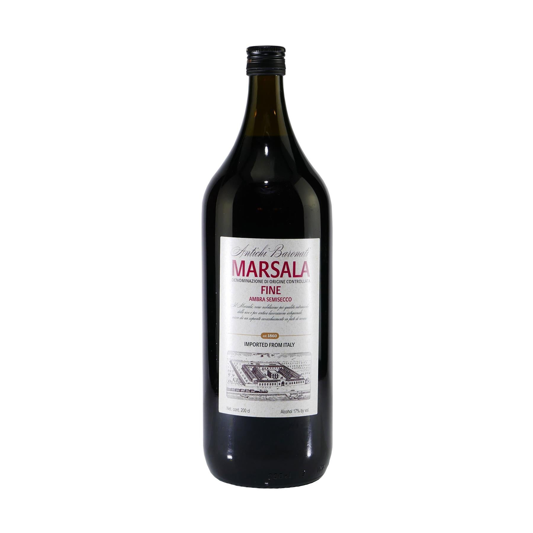 Antichi Baronati Marsala DOC Fine Ambra Semisecco (6 x 2,0L)