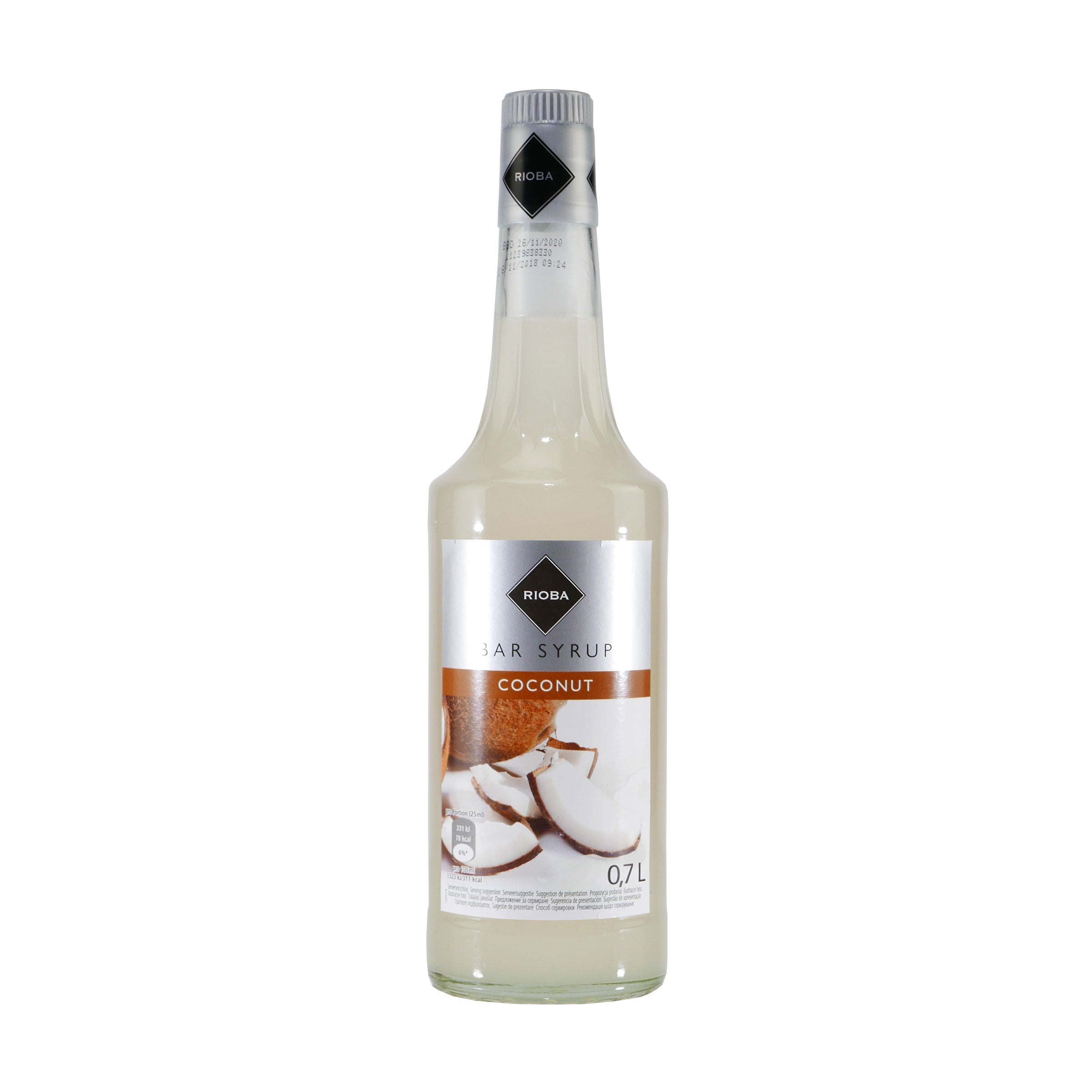 Rioba Coconut Bar-Syrup-Getränkesirup