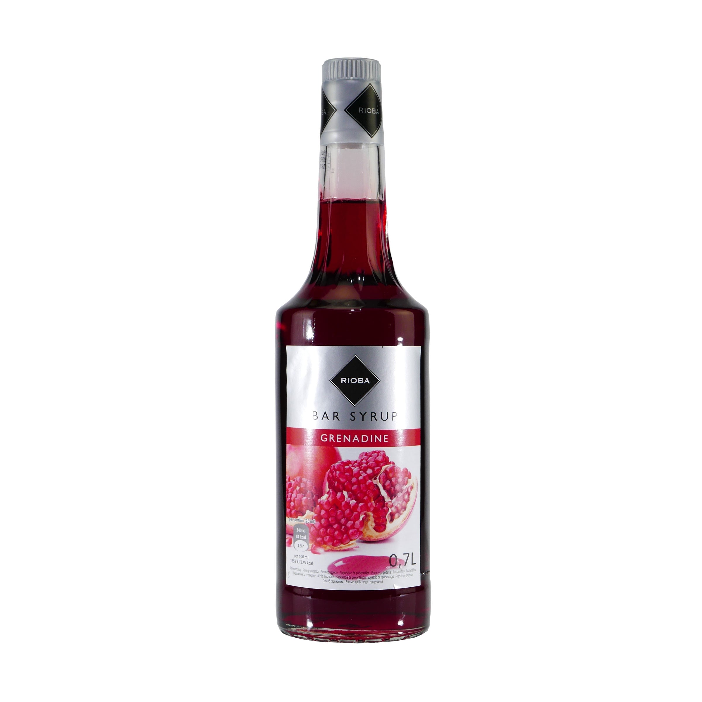 Rioba Grenadine (Granatapfel) Bar-Syrup-Getränkesirup