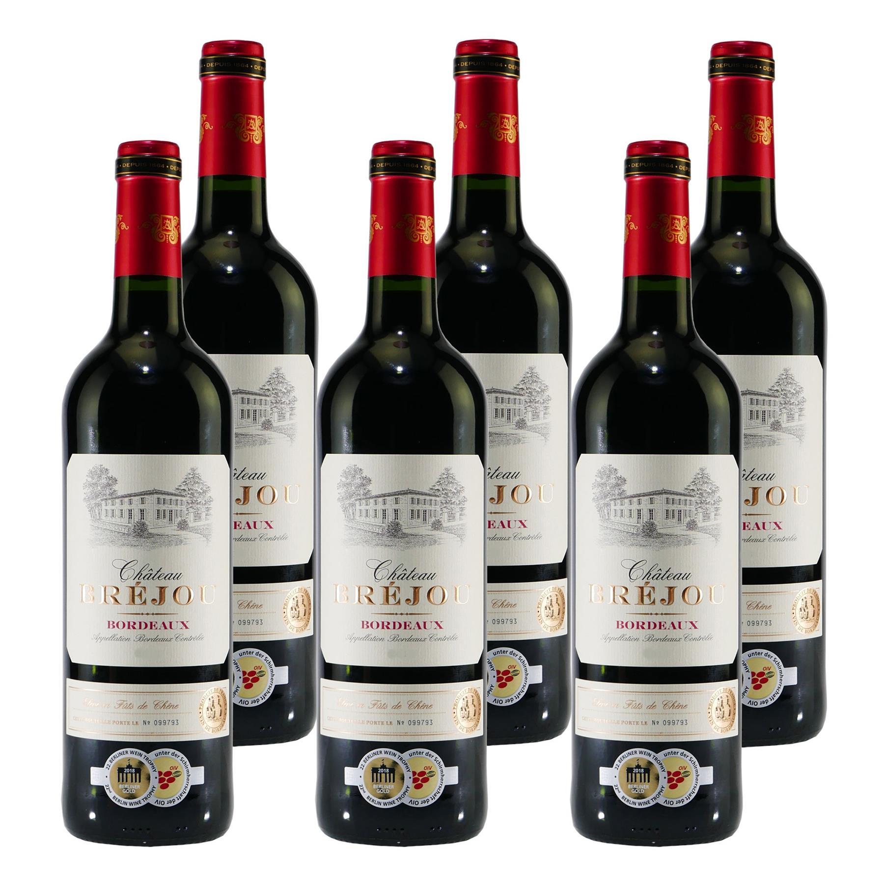 Château Bréjou Bordeaux AOC (6 x 0,75L)