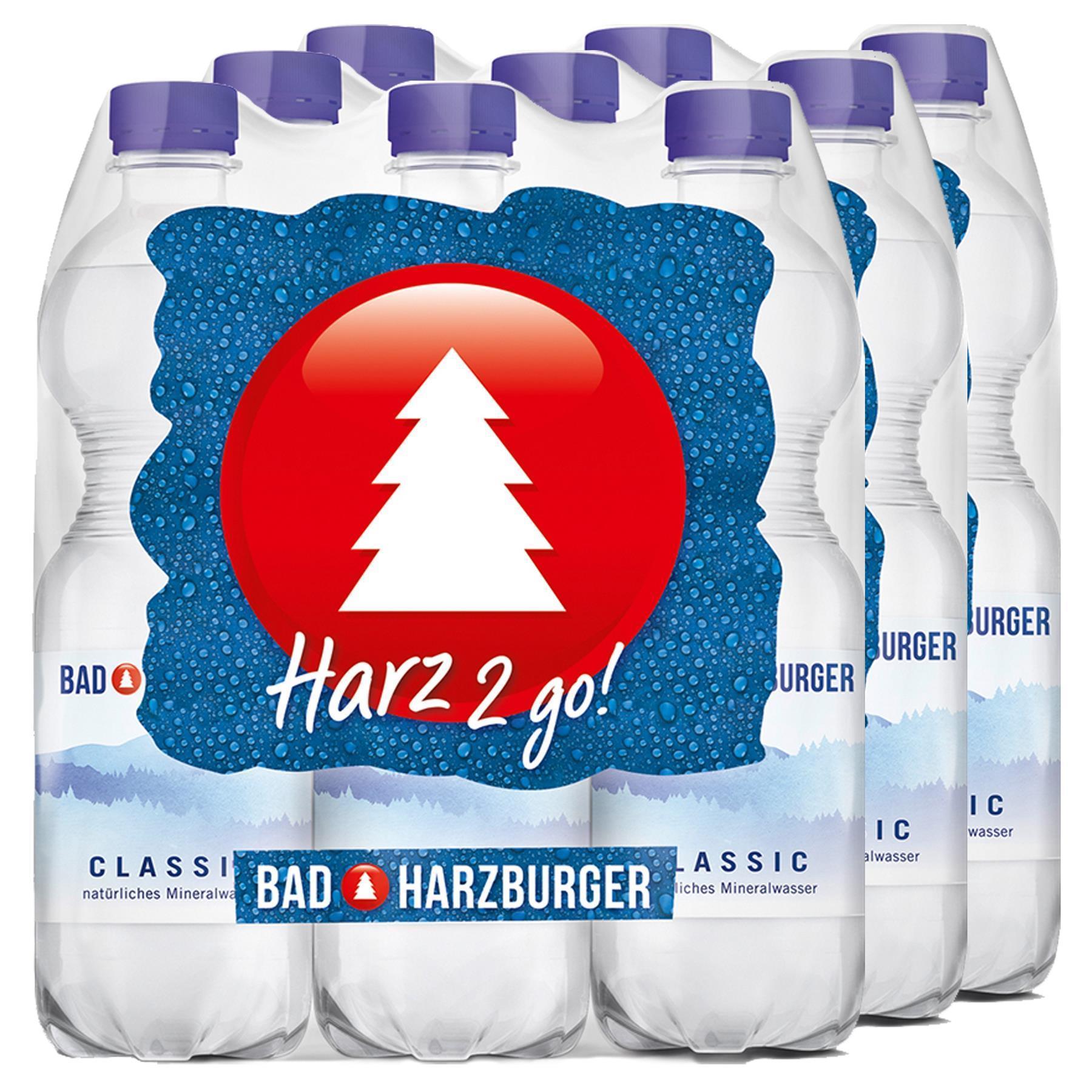 Bad Harzburger Mineralwasser -Classic- (18 x 0,5L) EINWEG