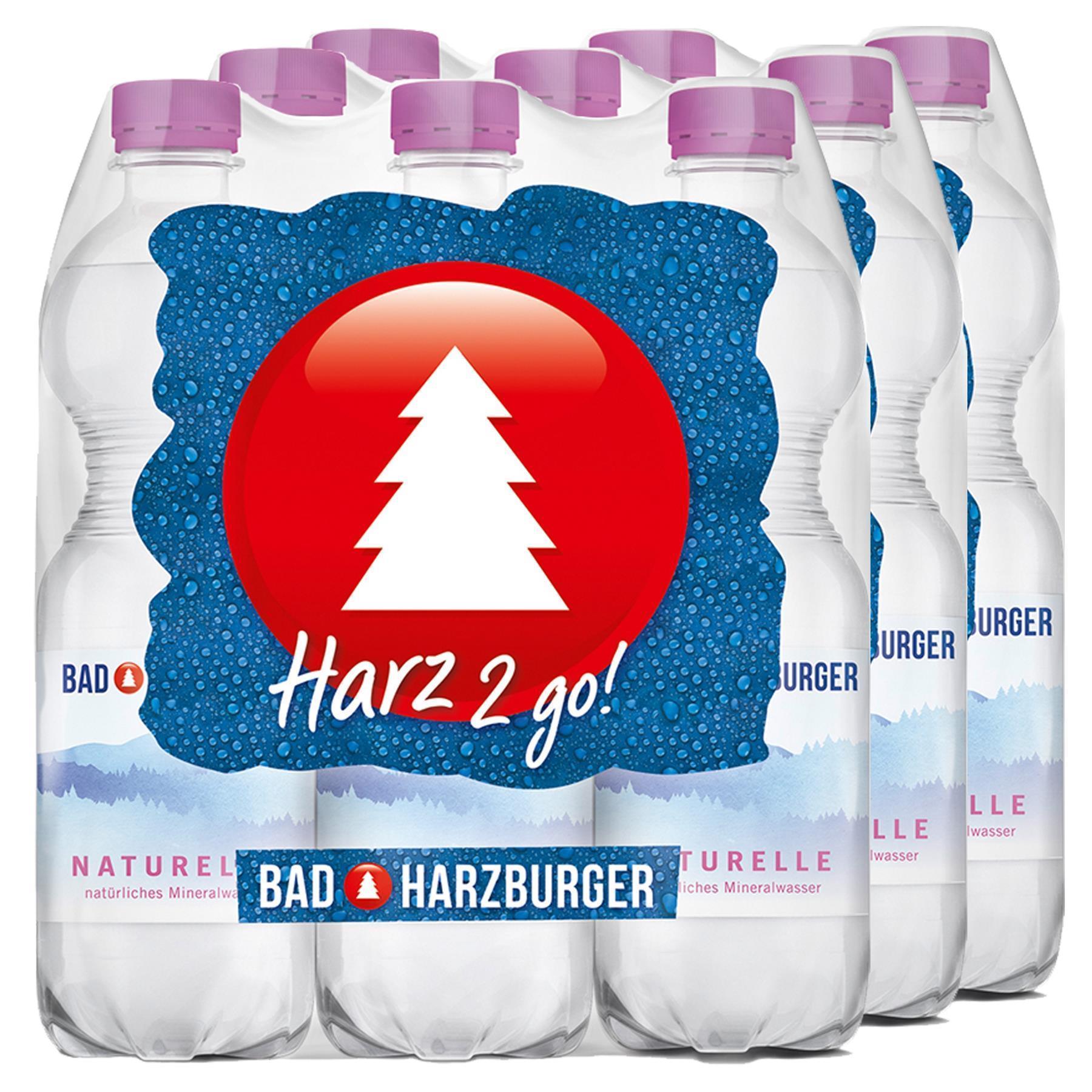 Bad Harzburger Mineralwasser -Naturelle- (18 x 0,5L) EINWEG