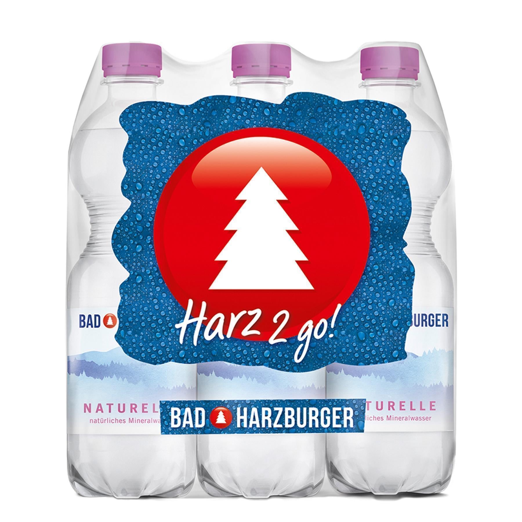 Bad Harzburger Mineralwasser -Naturelle- (18 x 0,5L) EINWEG
