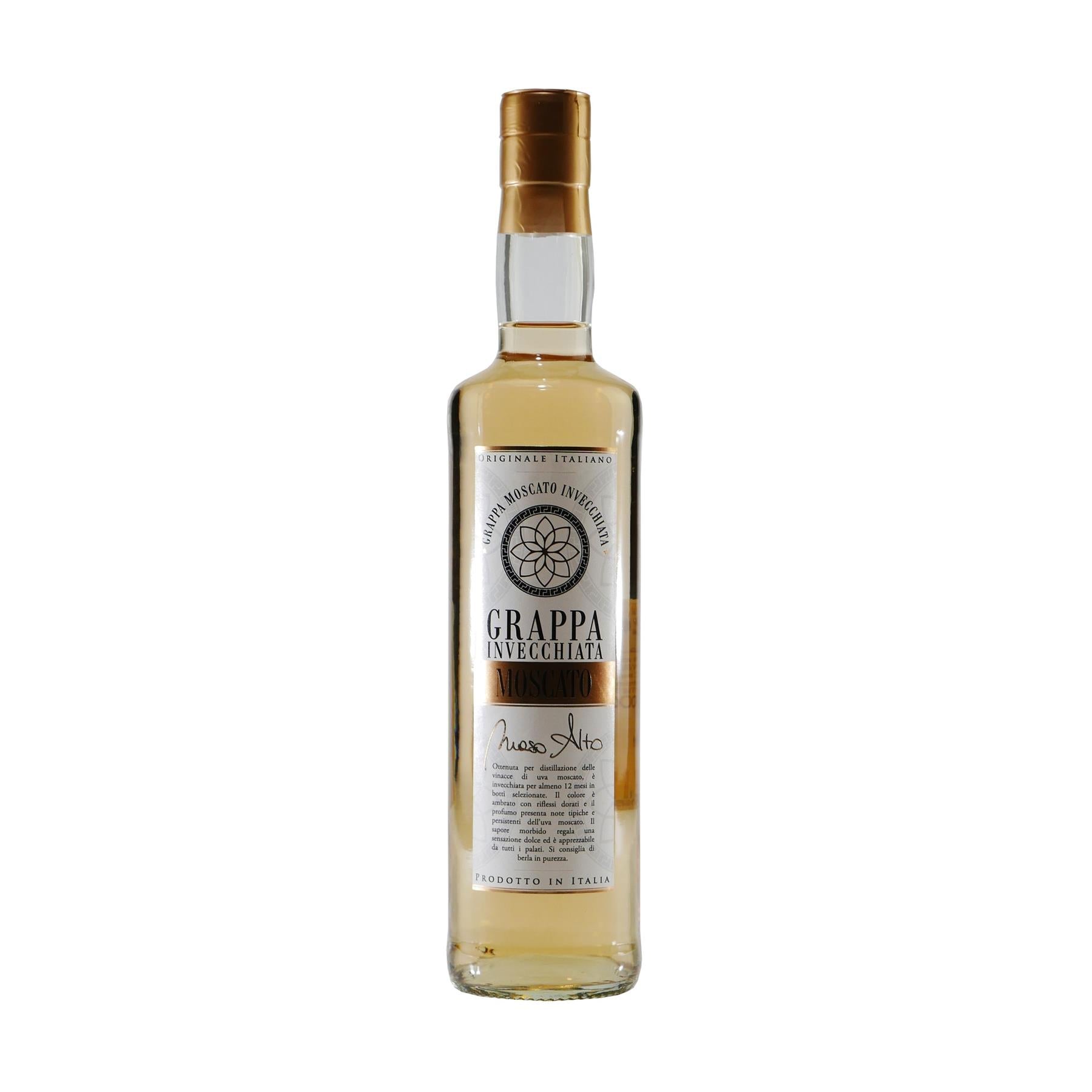 Maso Alto Grappa Moscato Invecchiata (6 x 0,5L)