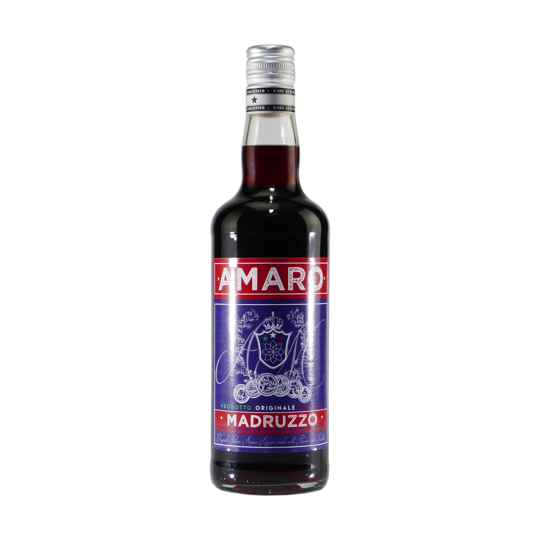 Madruzzo Amaro - Kräuterlikör mit Geschenk-Holzkiste