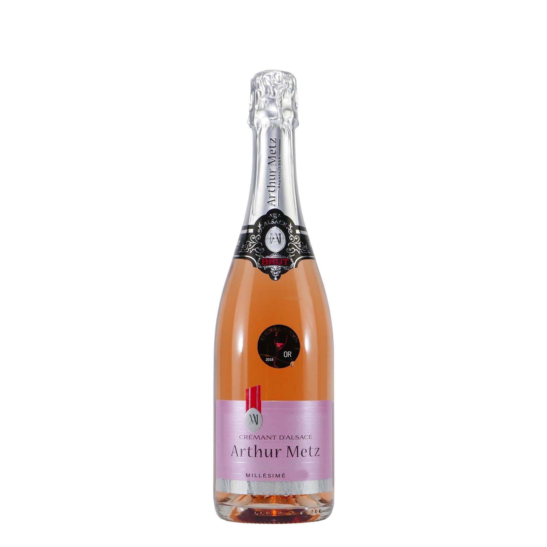 Arthur Metz Crémant d'Alsace Brut Rosé -trocken-