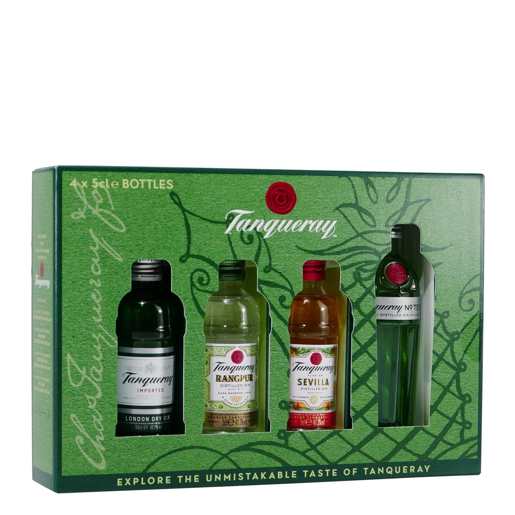 Tanqueray Gin Miniaturen Collection (4 x 0,05L)