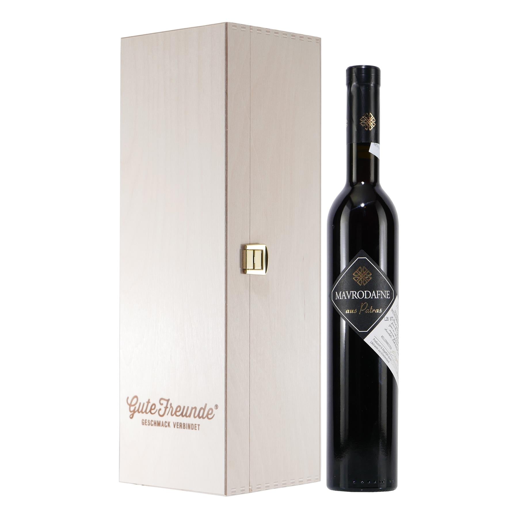 Cavino Mavrodafne -lieblich- mit Geschenk-Holzkiste