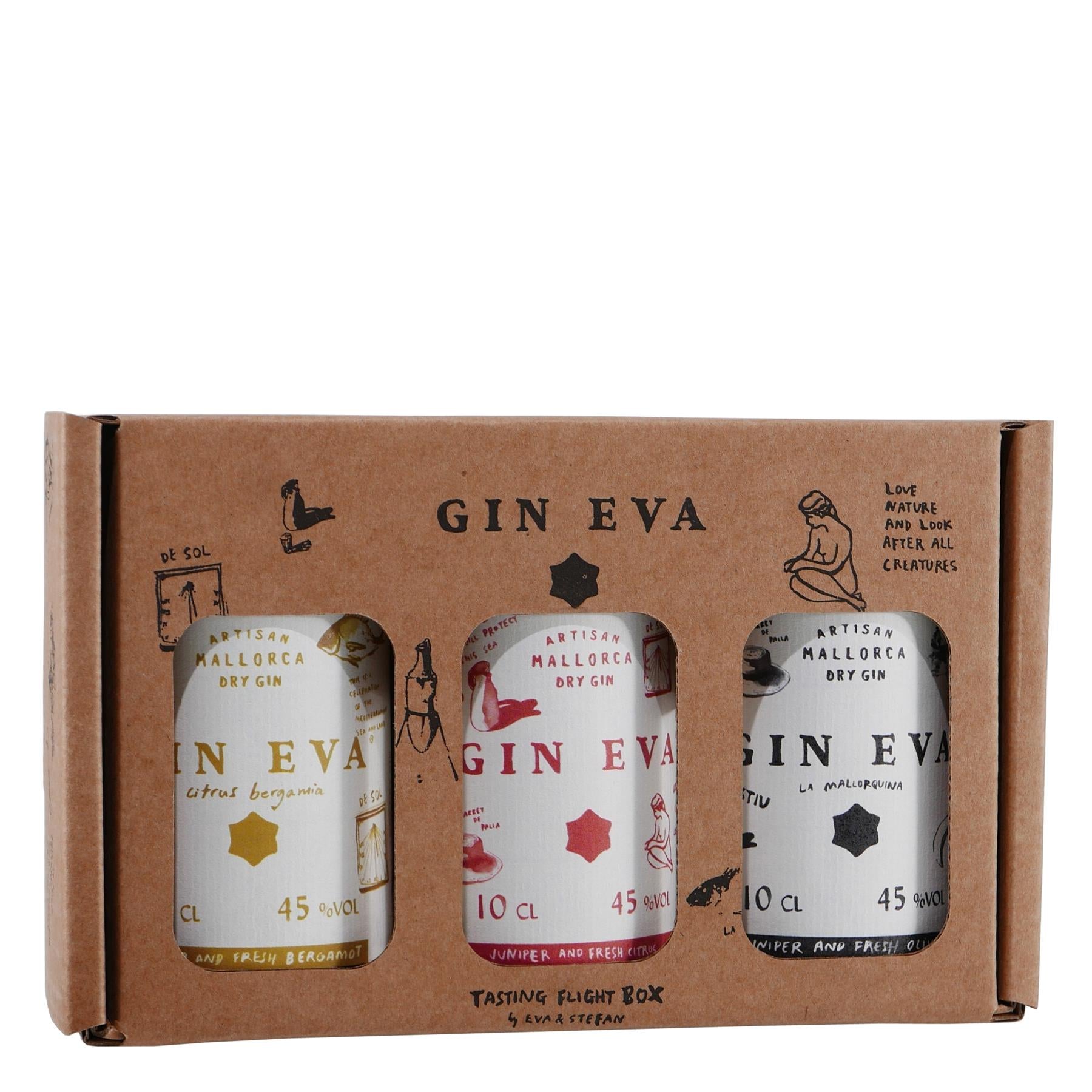Gin Eva - Tasting Flight Box (3 x 0,1L)