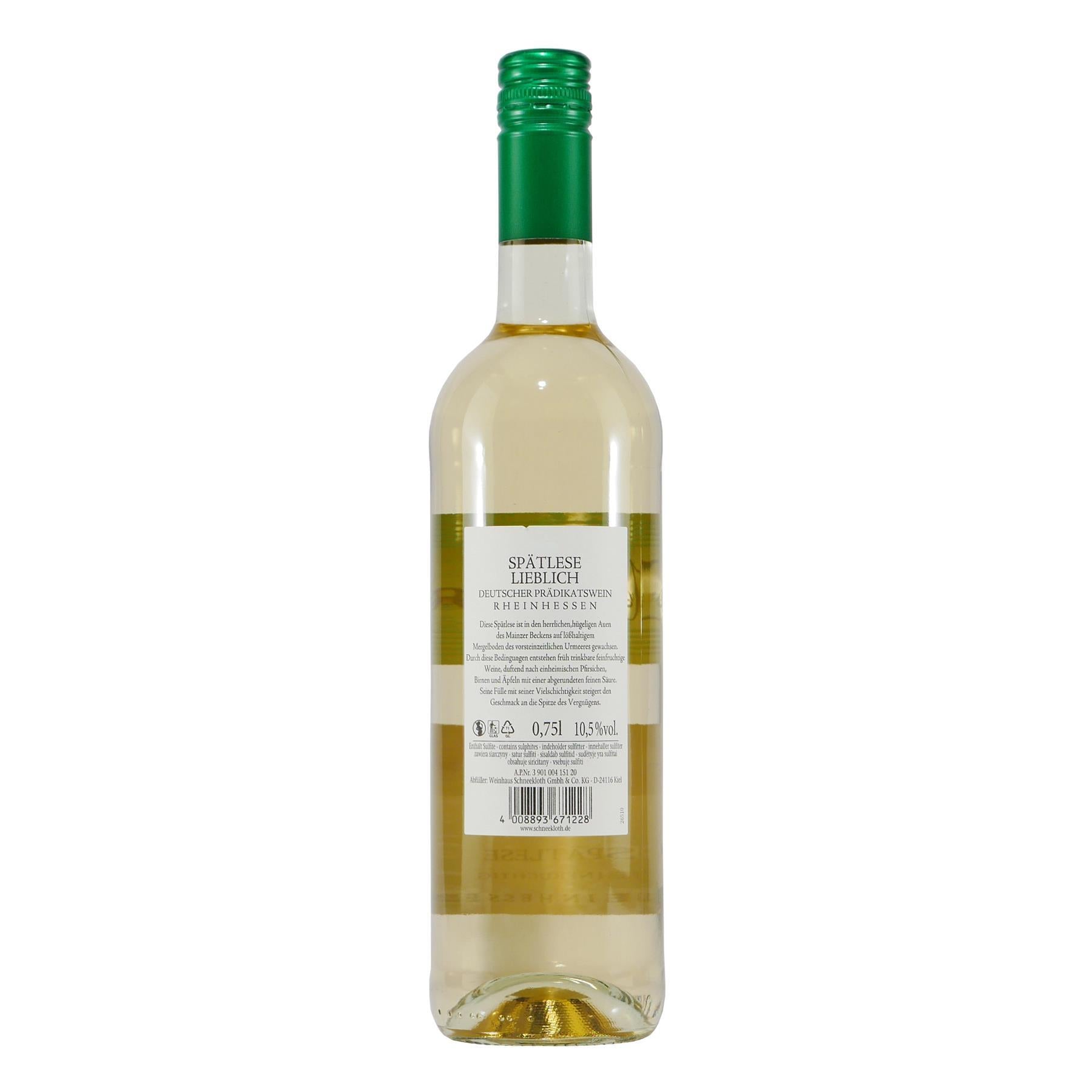 Noblesse Spätlese Weißwein -lieblich-