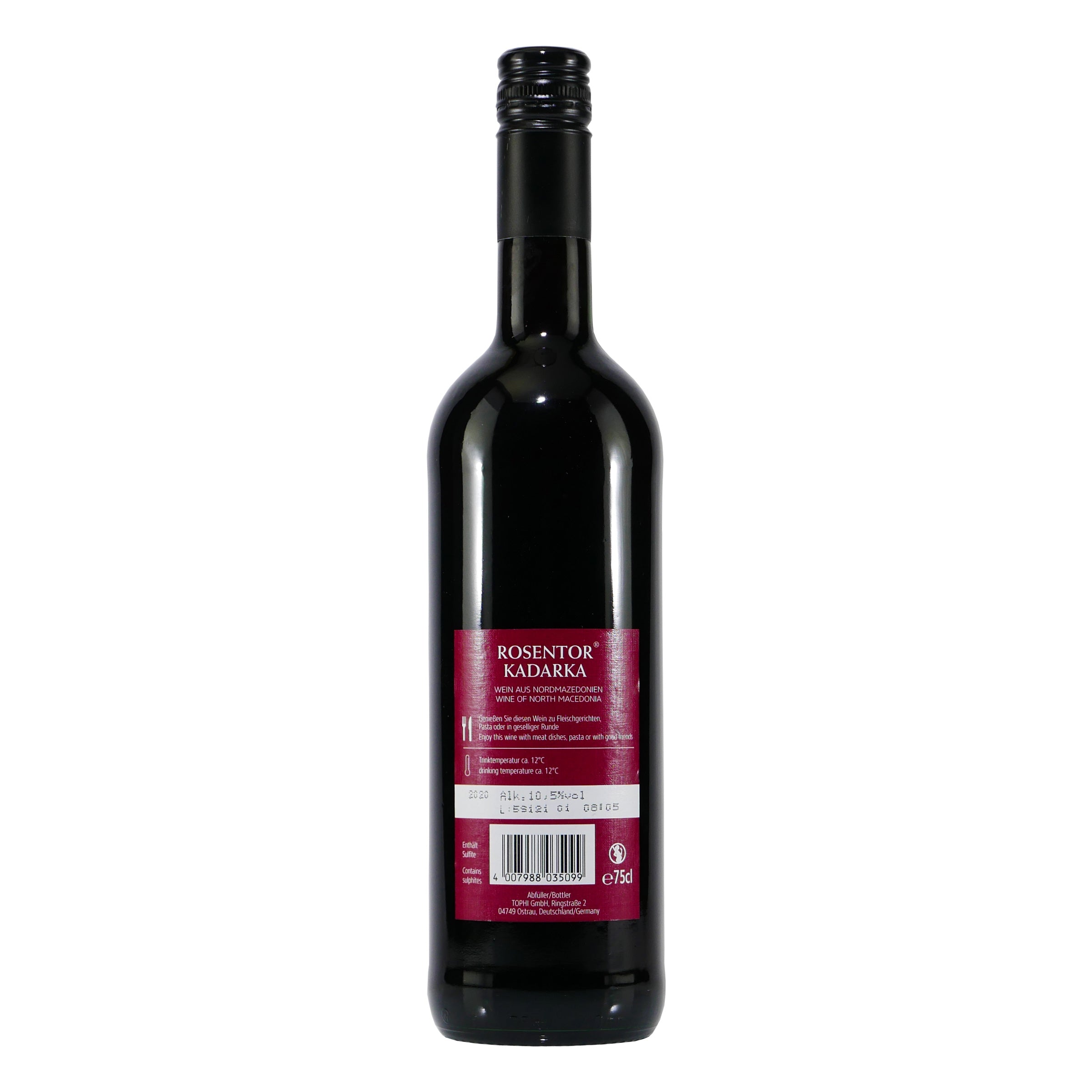 Rosentor Kadarka Rotwein -lieblich- (6 x 0,75L)