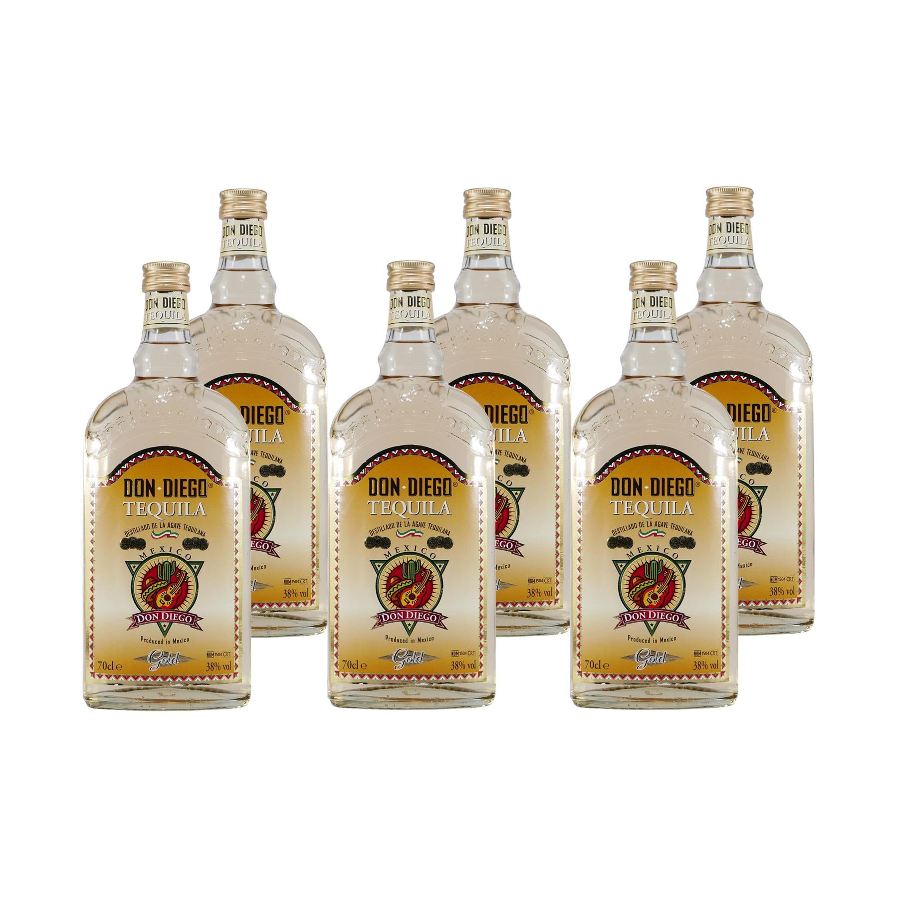 Don Diego Tequila Gold (6 x 0,7L)