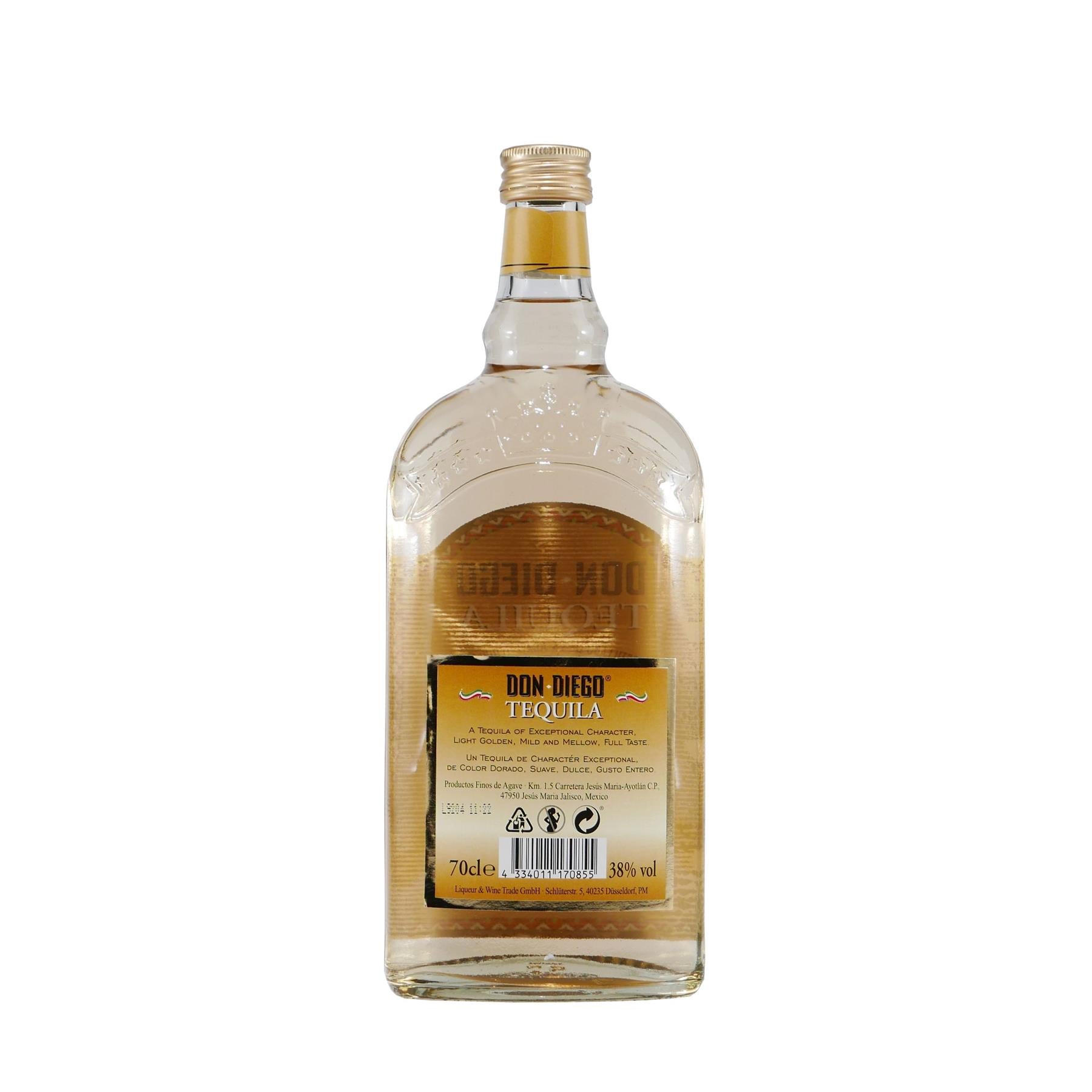 Don Diego Tequila Gold (6 x 0,7L)