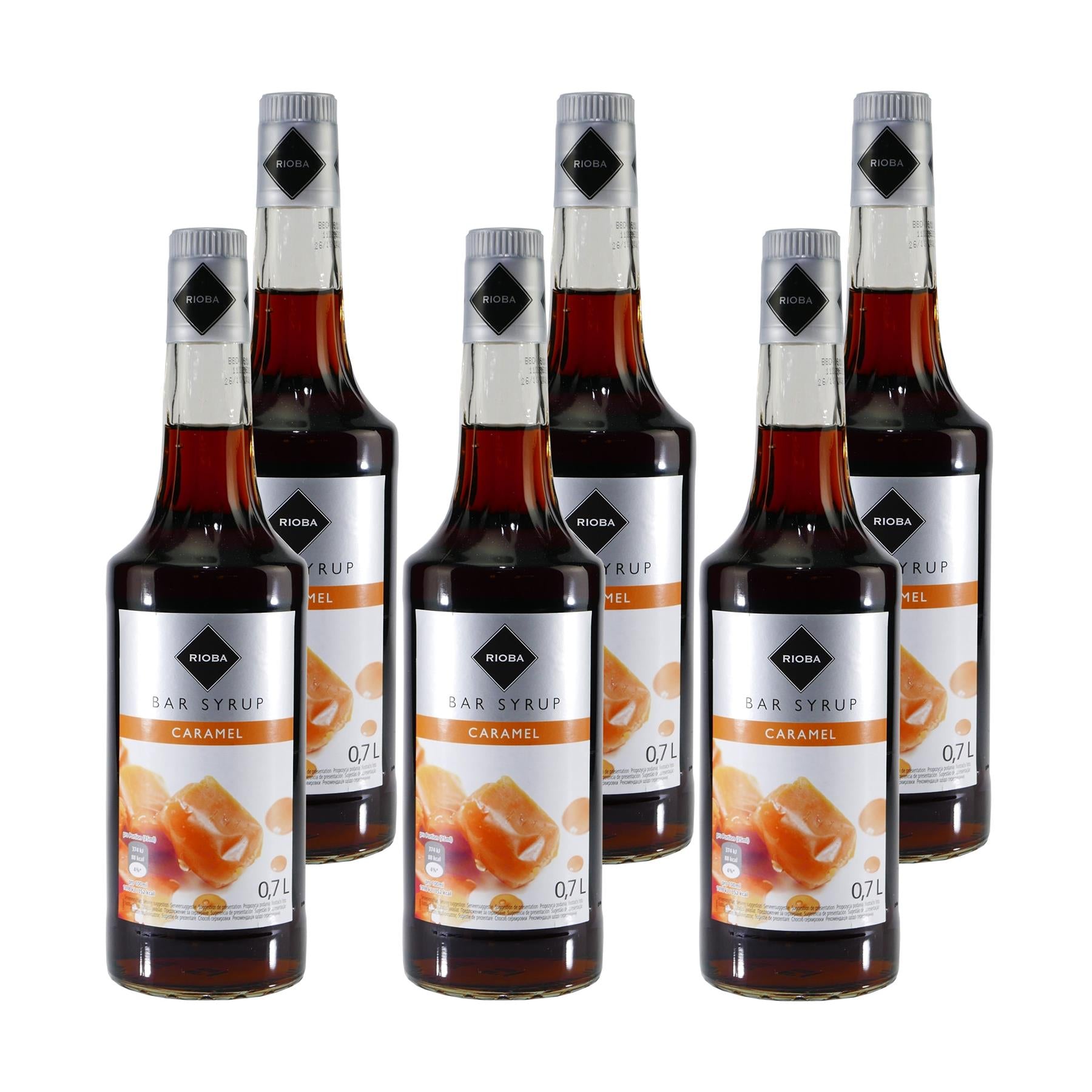 Rioba Caramel Bar-Syrup (6 x 0,7L)
