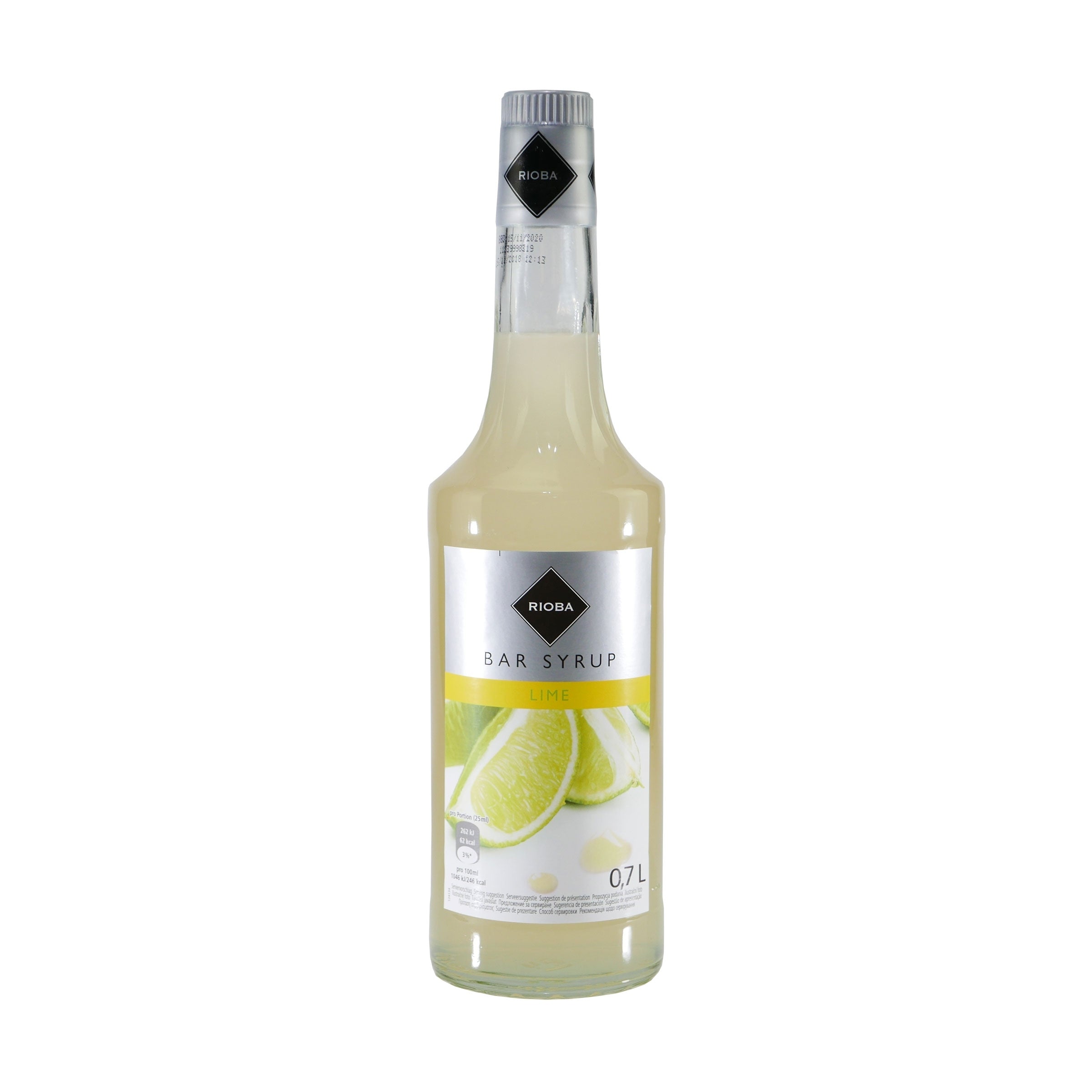 Rioba Lime (Limette) Bar-Syrup (6 x 0,7L)