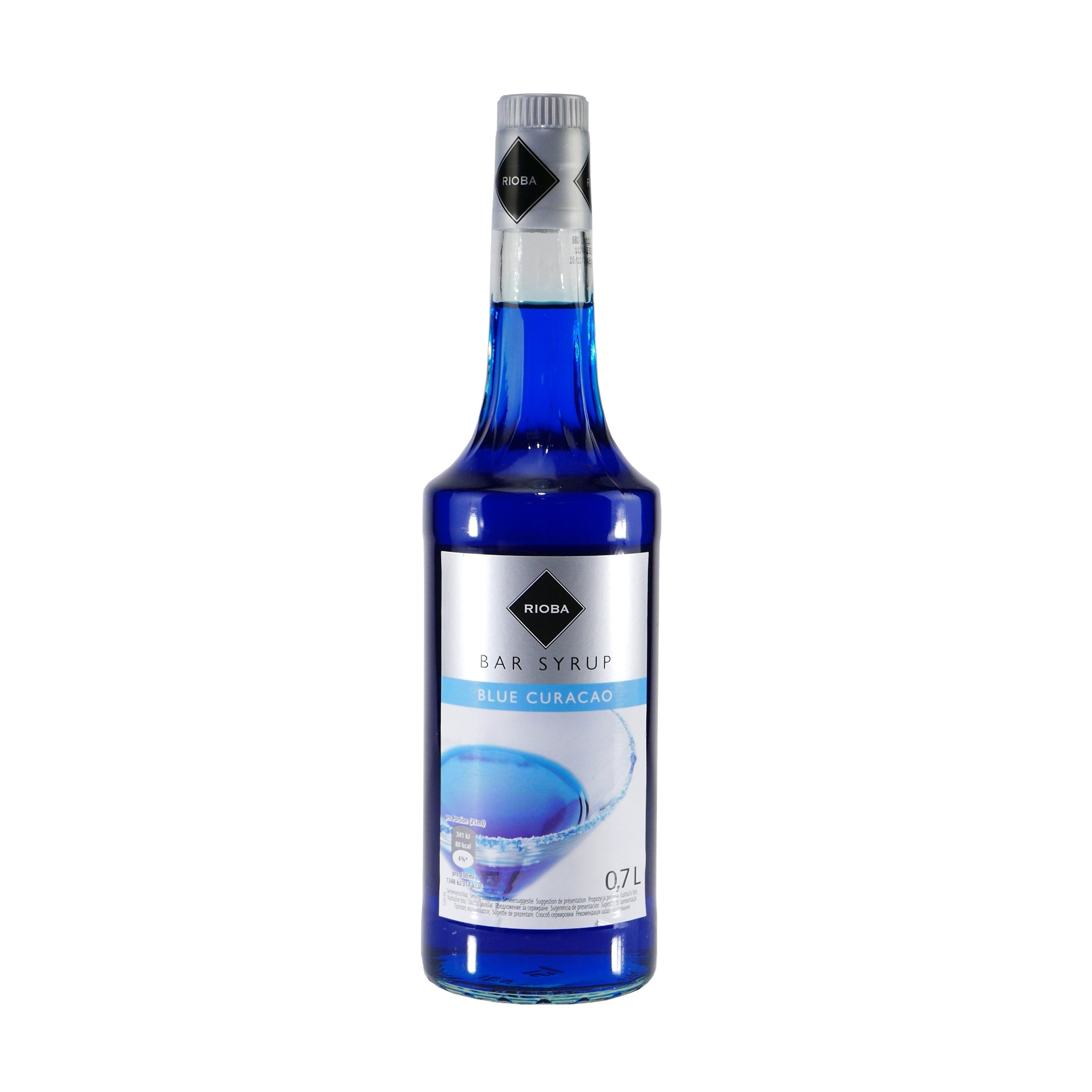 Rioba Blue Curacao Bar-Syrup (6 x 0,7L)