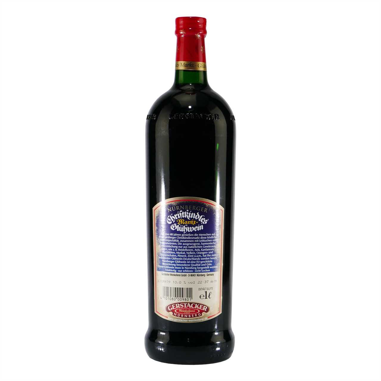 Nurnberger Christkindles Markt Gluhwein 6 x 1 0L