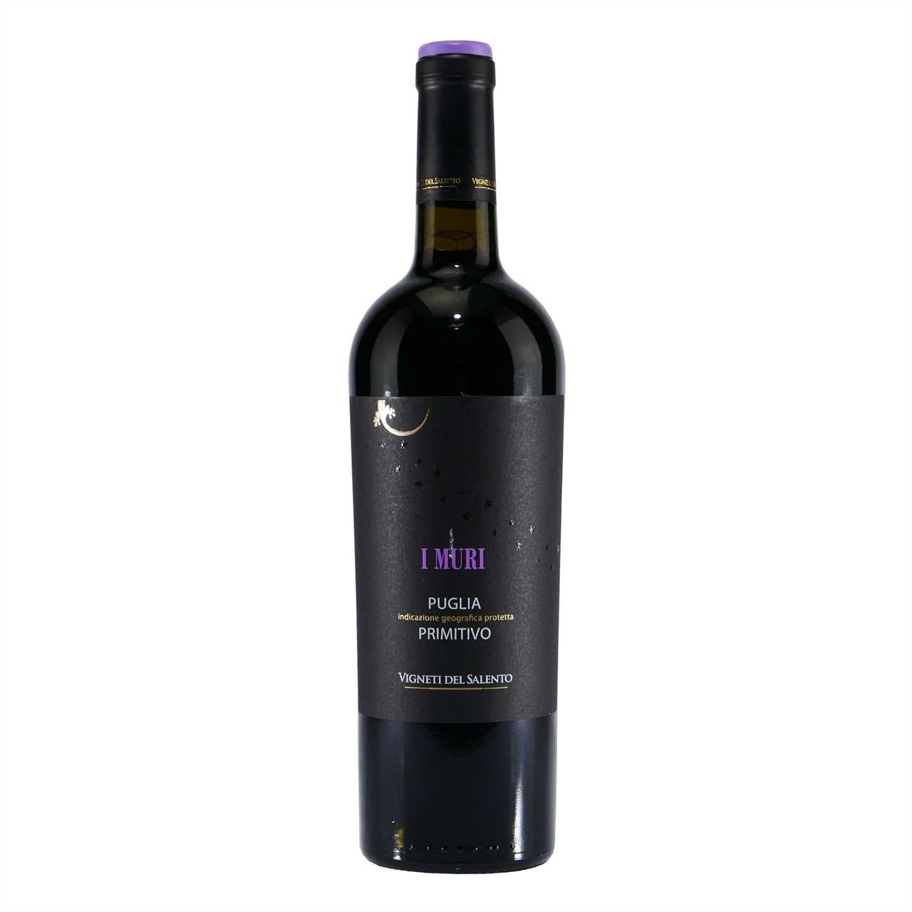 I Muri Primitivo Puglia IGP - Roter Landwein mit Geschenk-HK