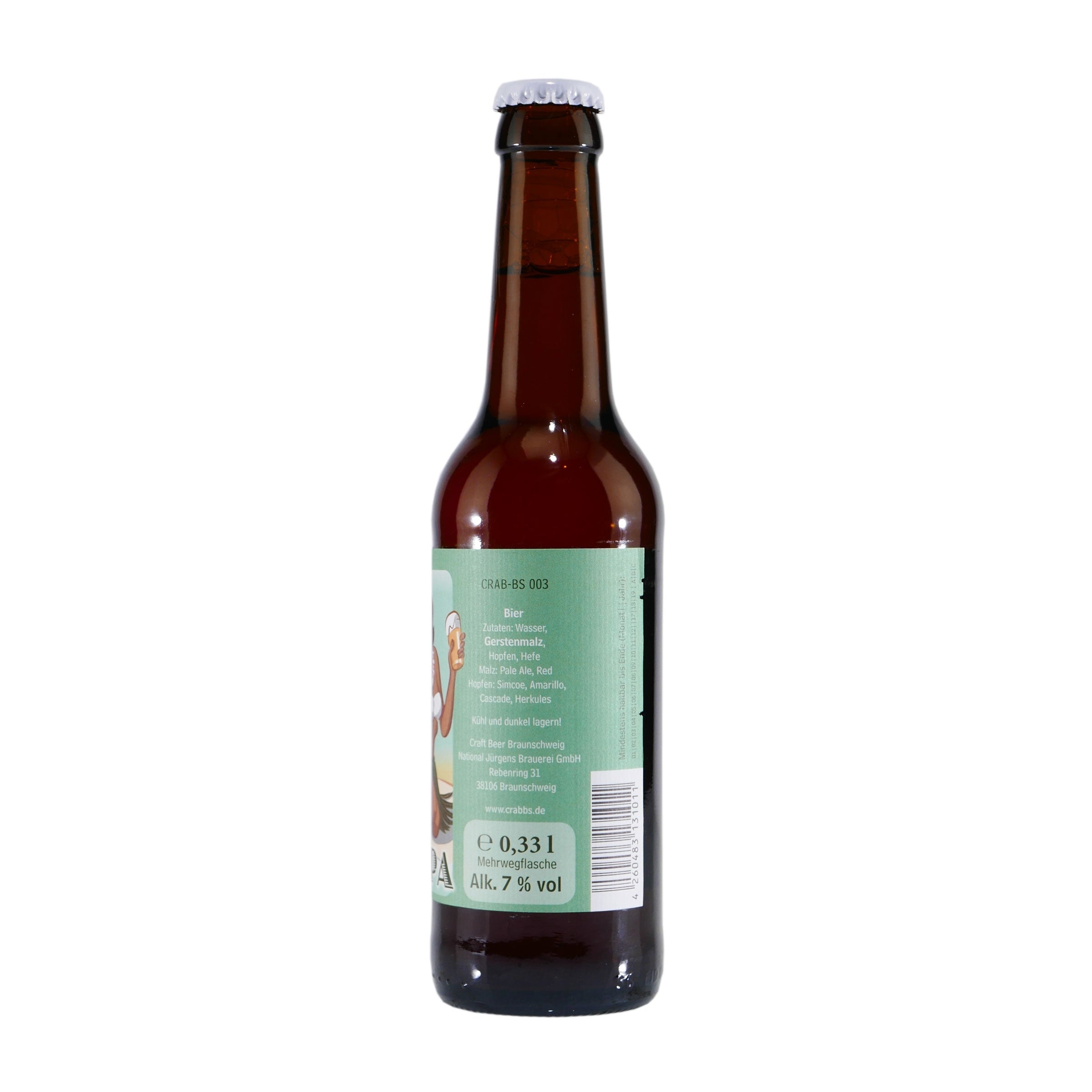 CRABBS SÜDSEE IPA - NJB Brauerei (10 x 0,33L)