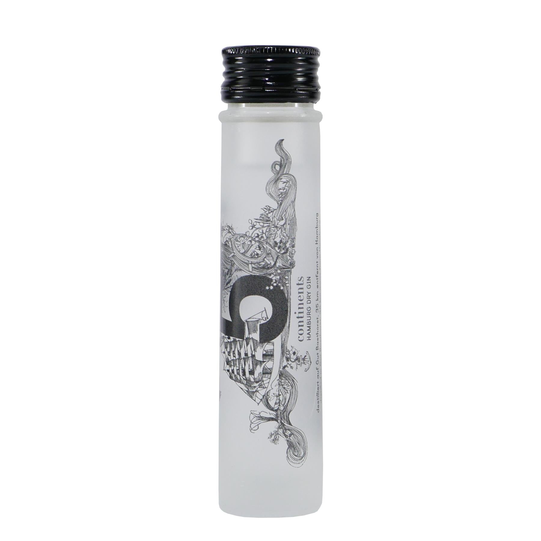 5 Continents Hamburg Dry Gin "Mini" 0,05L