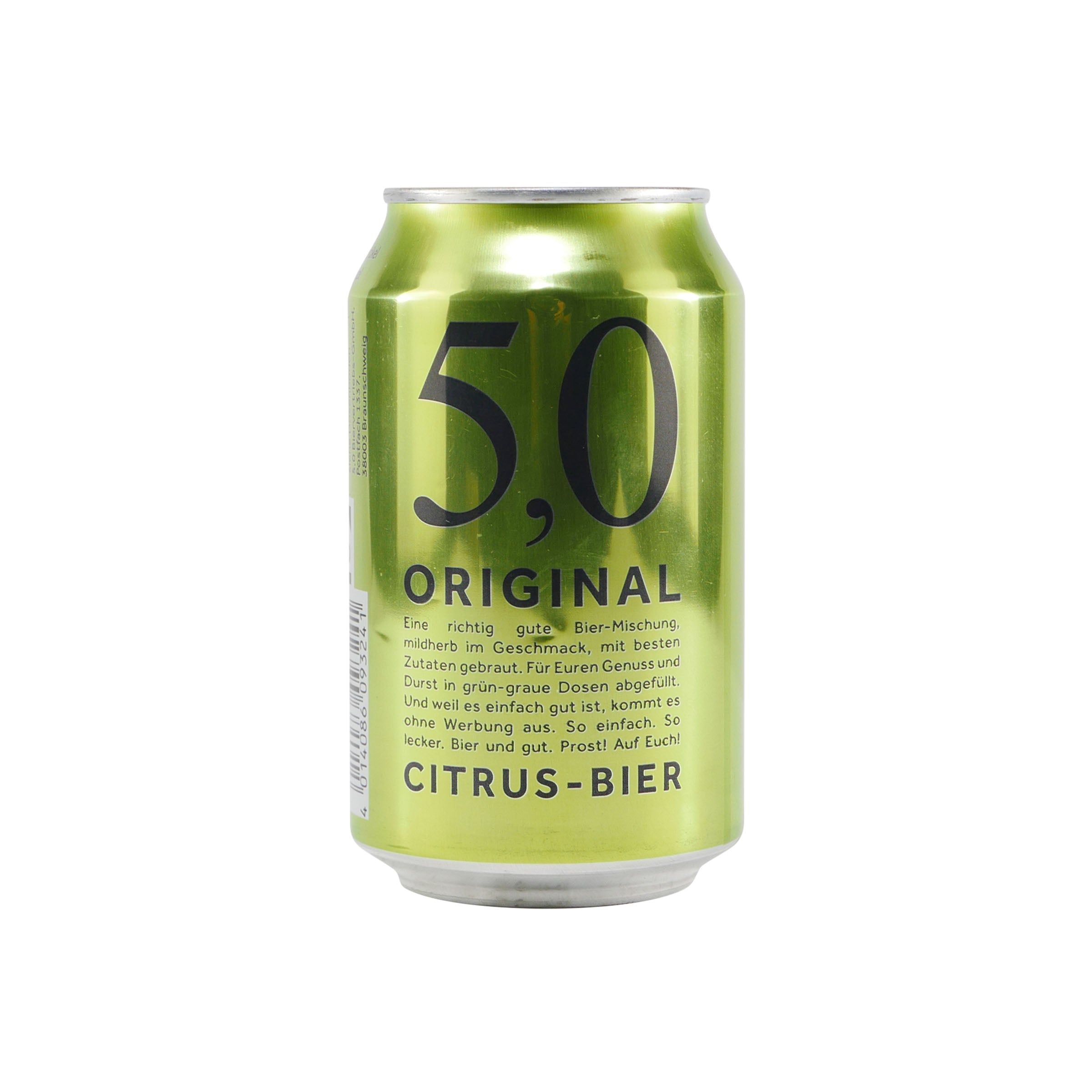 5,0 Original Citrus-Bier (24 x 0,33L)