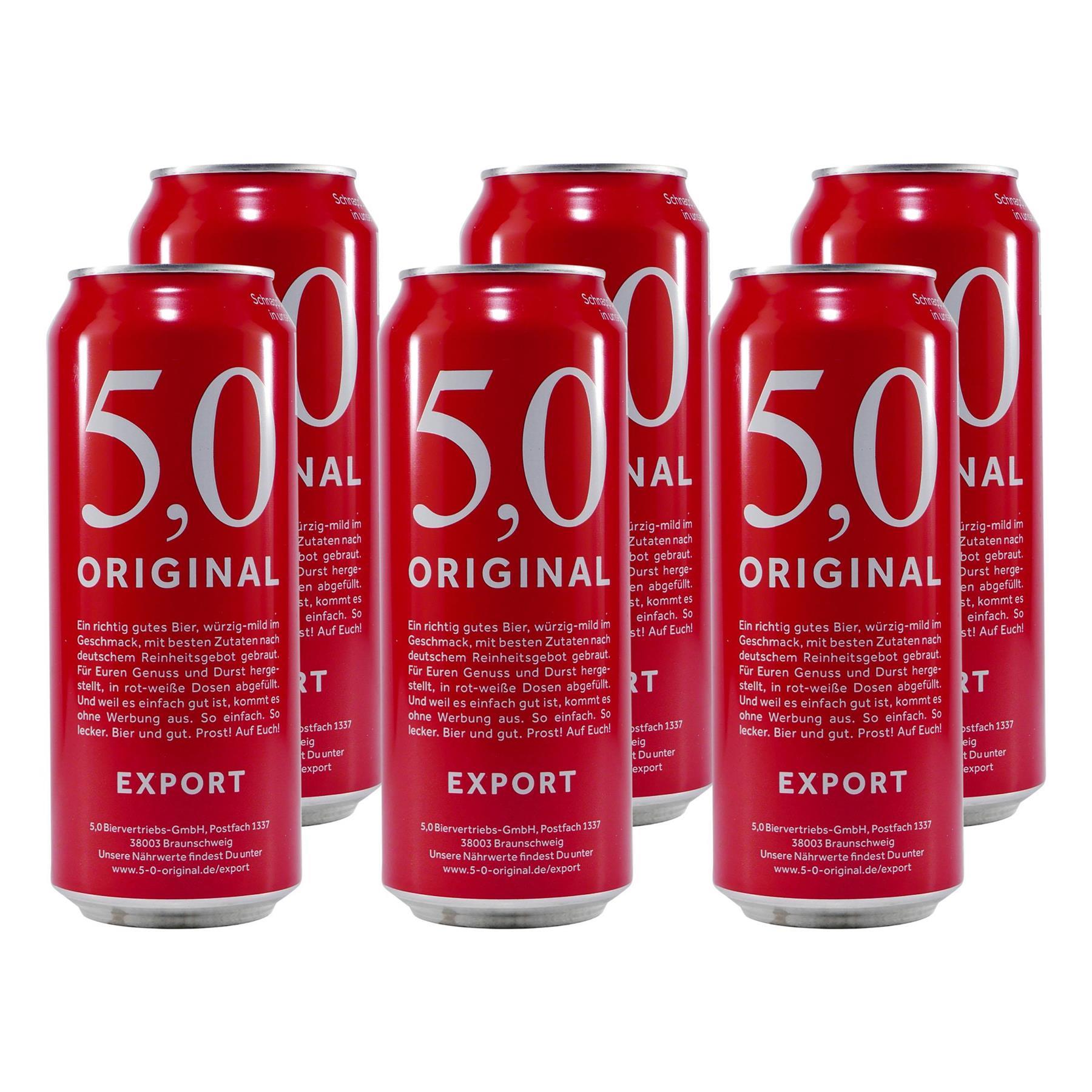 5,0 Original Export (24 x 0,5L)