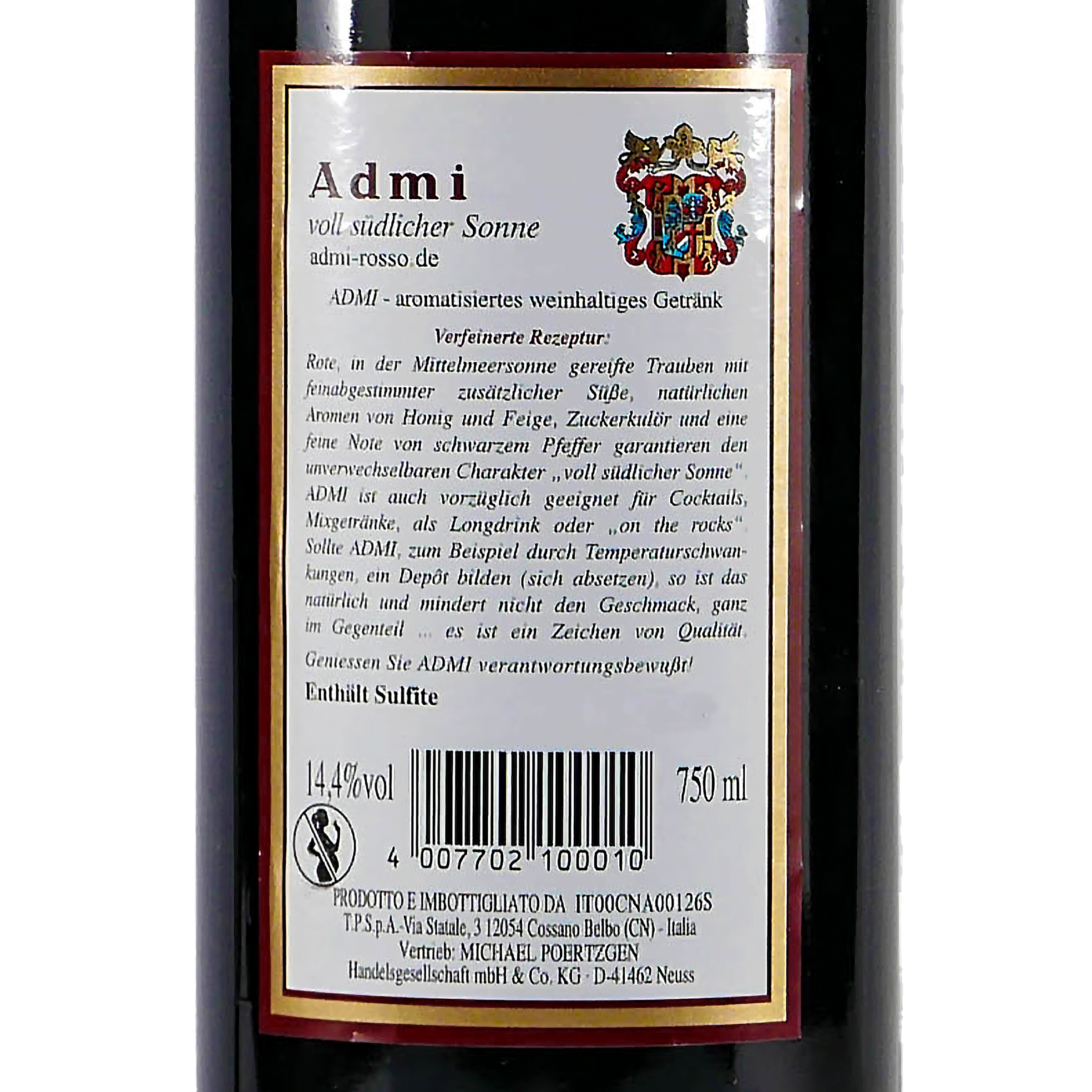 Admi Aromatisiertes weinhaltiges Getränk (6 x 0,75L)
