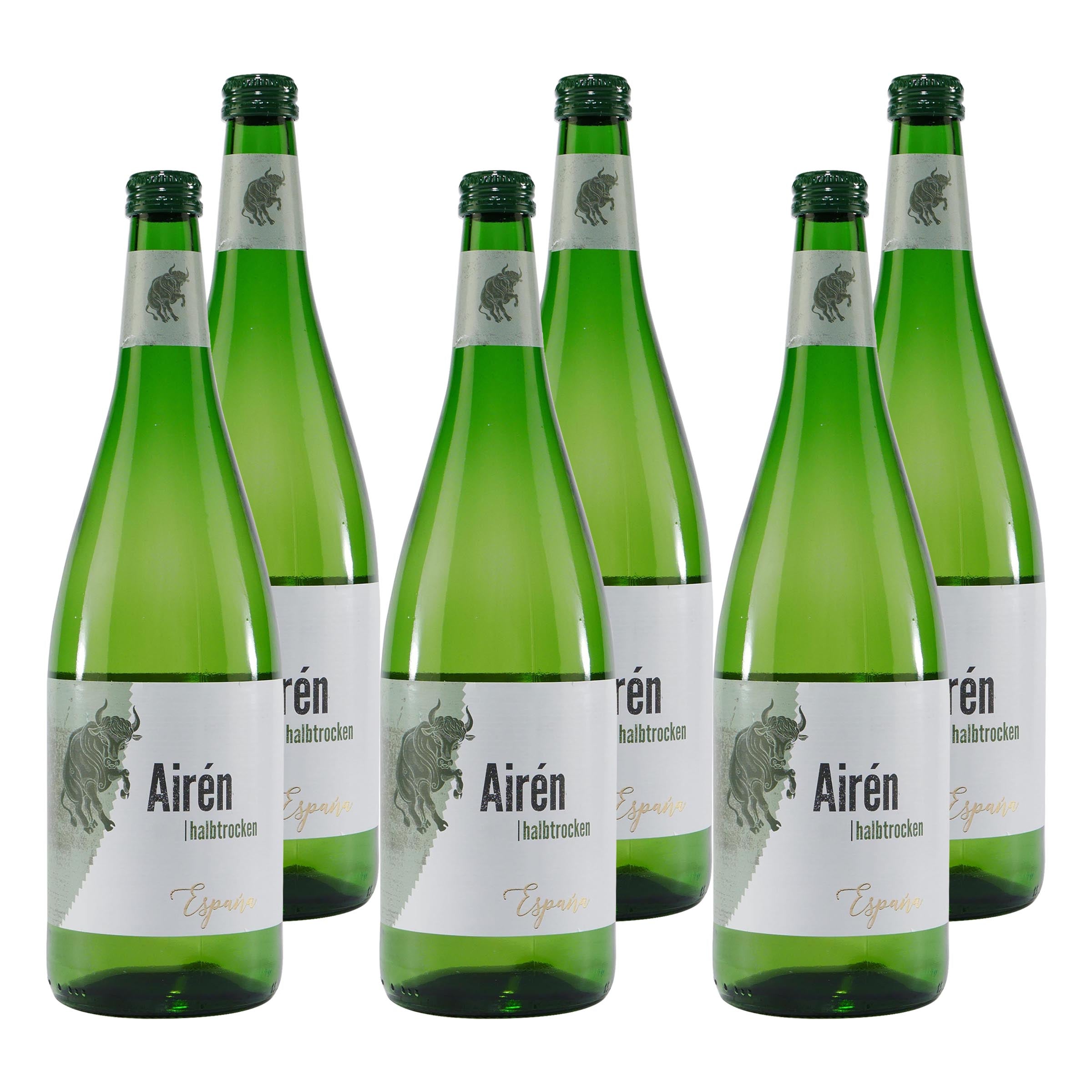 Airén Weißwein -halbtrocken- (6 x 1,0L)