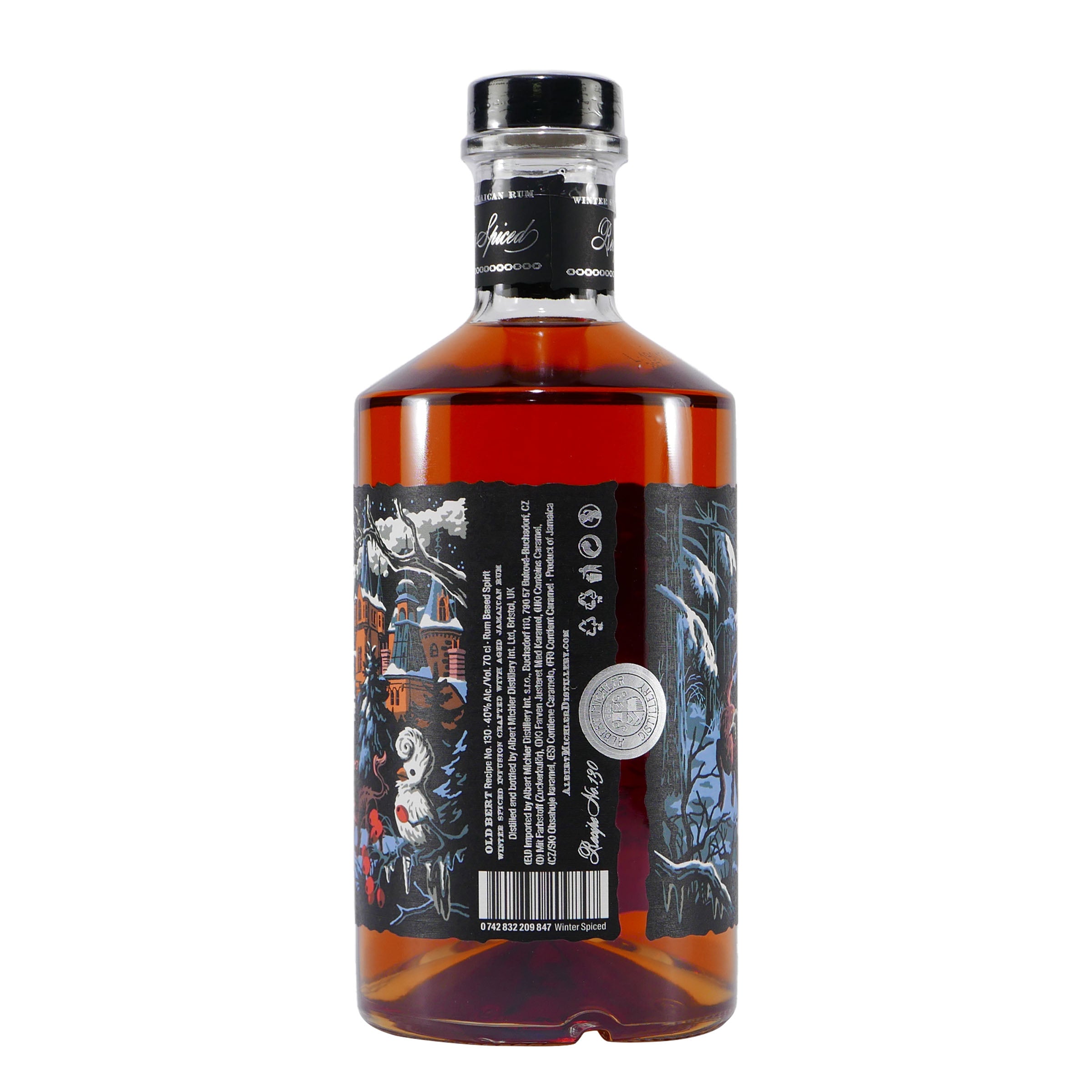 Michlers Old Bert Winter Spiced Rum mit Geschenk-HK