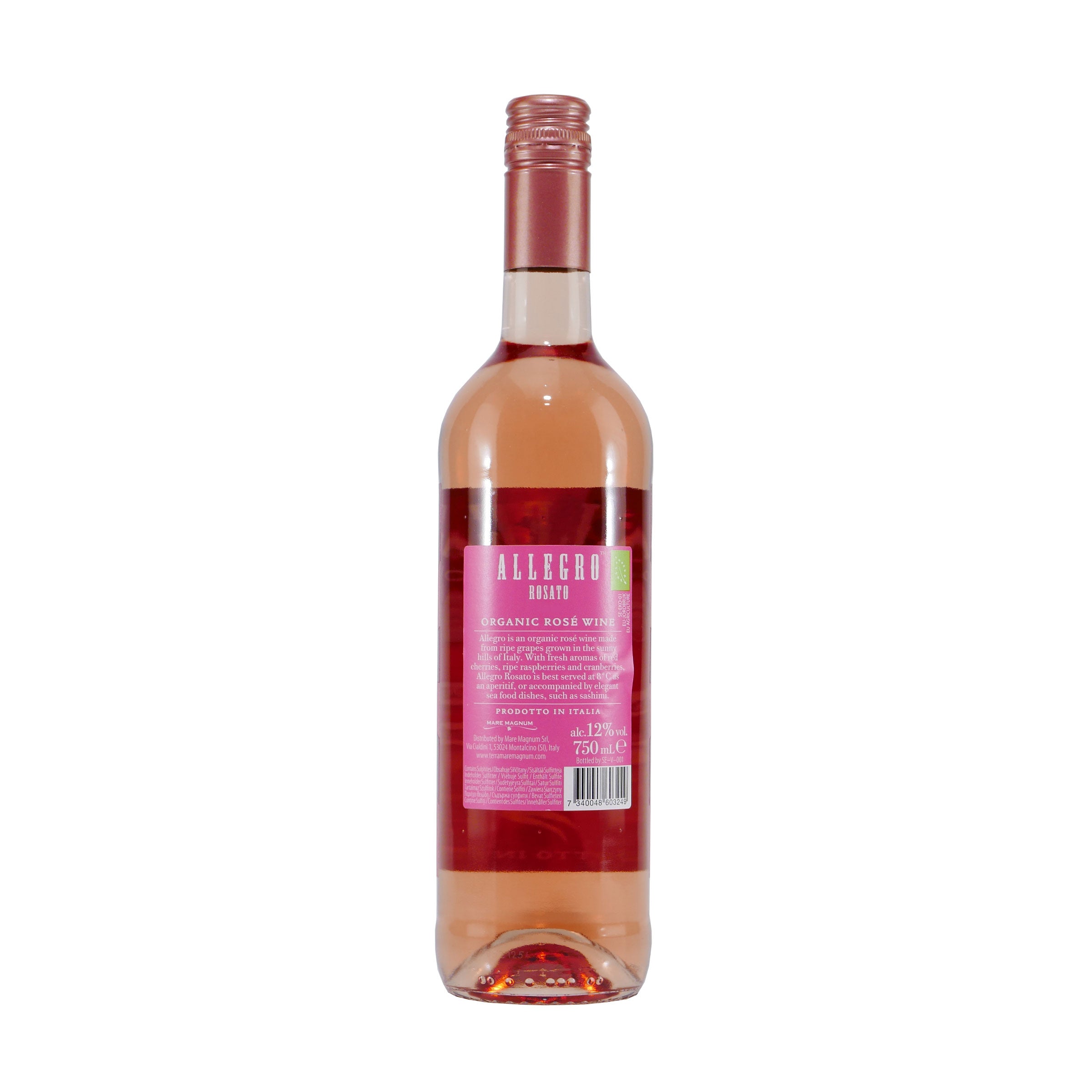 Allegro Rosato Organic Roséwein -trocken-