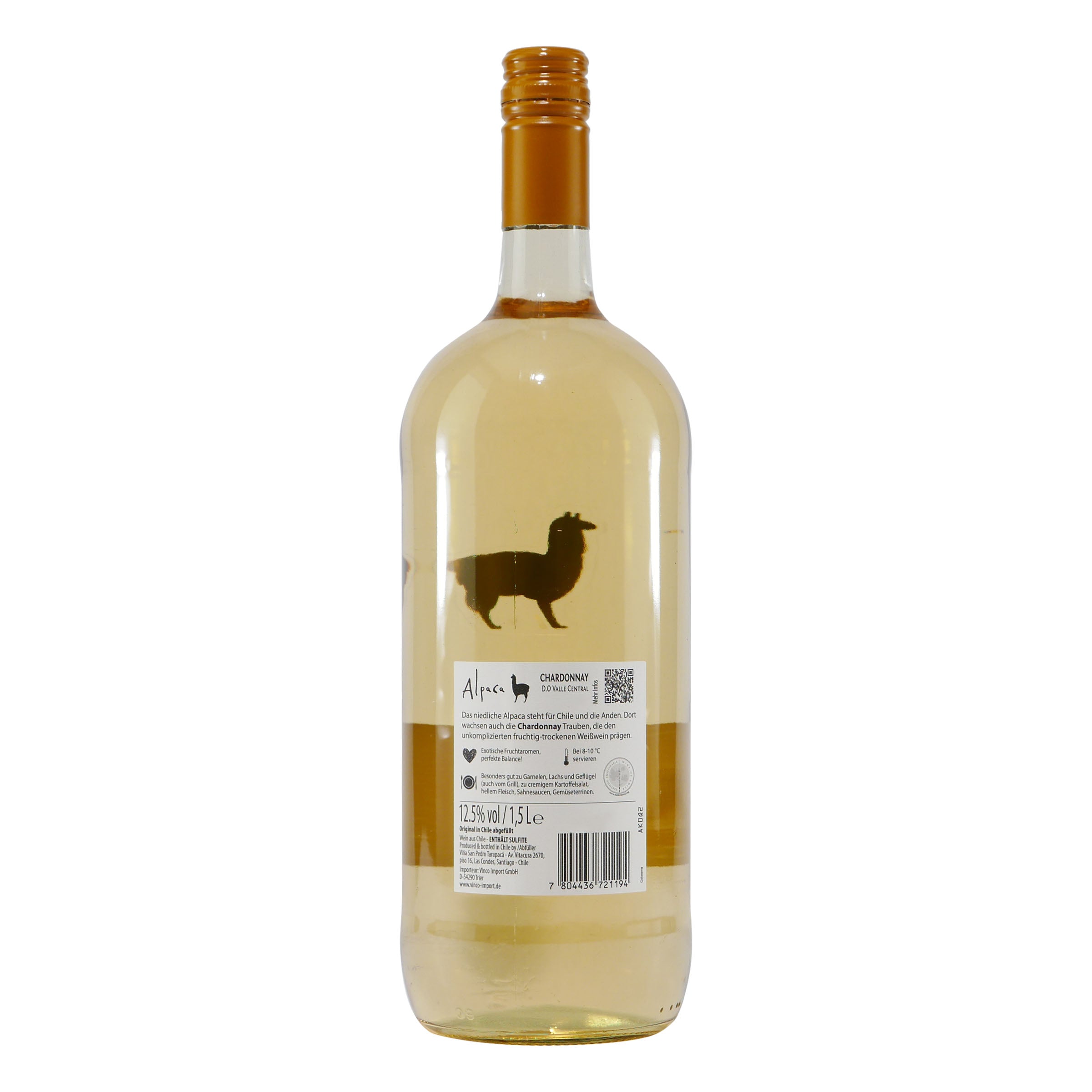 Alpaca Chardonnay -trocken- (6 x 1,5L)