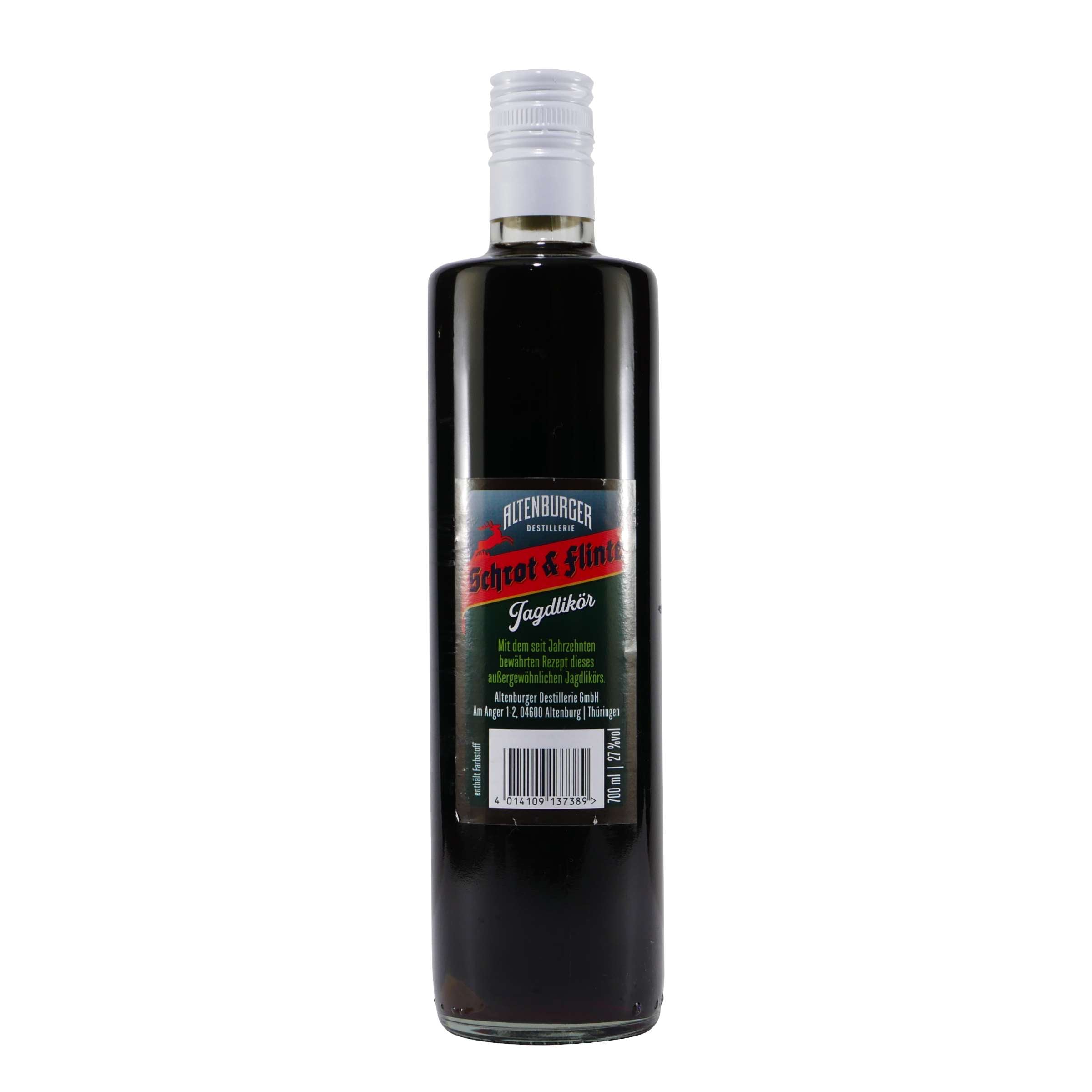 Altenburger Schrot & Flinte Jagdlikör mit Geschenk-Holzkiste