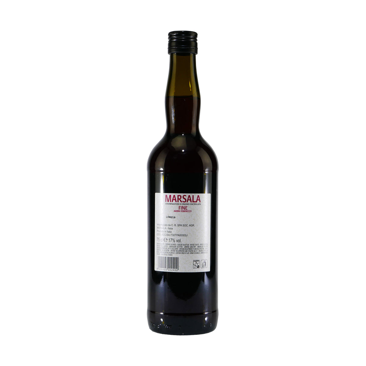 Antichi Baronati Marsala Semisecco mit Geschenk-Holzkiste
