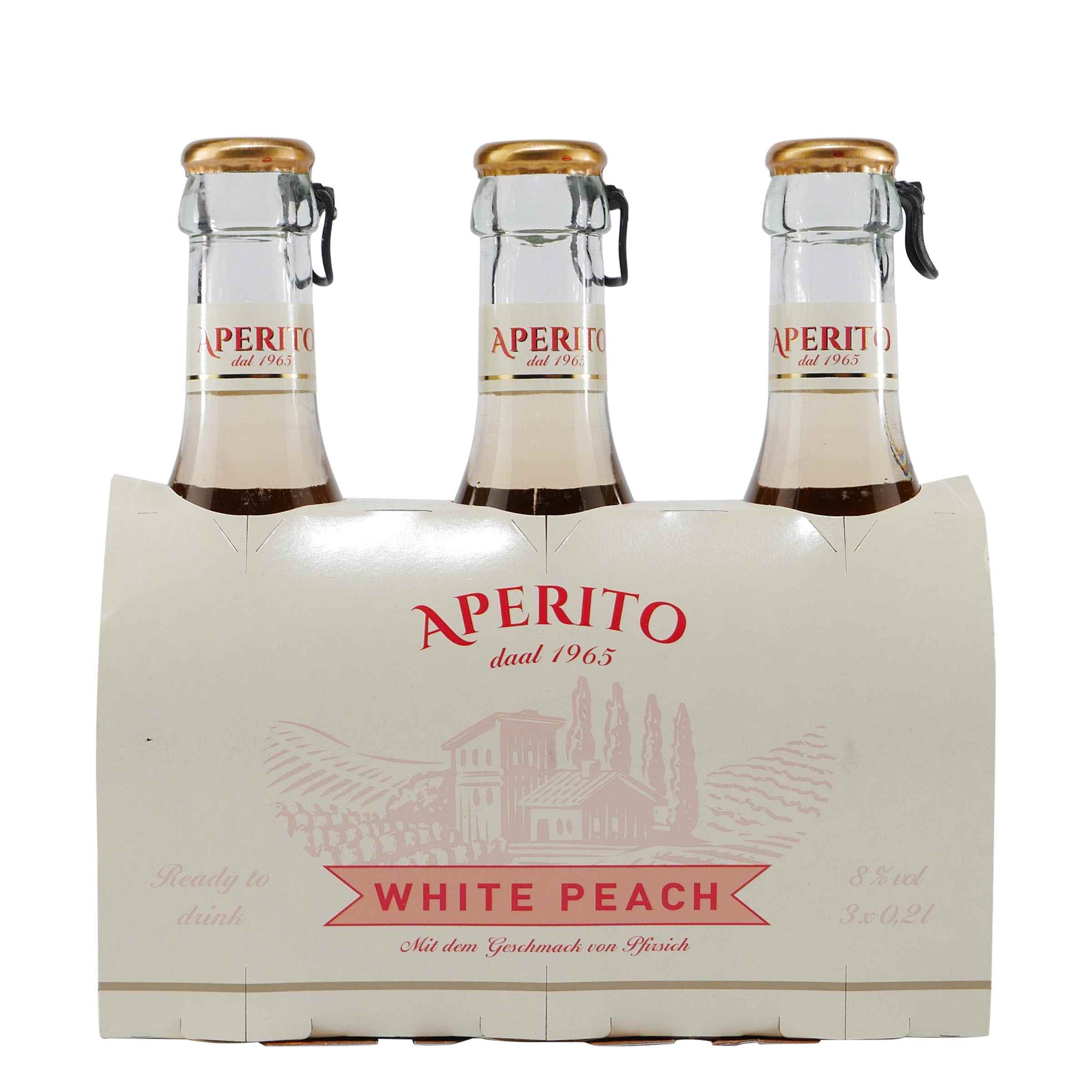 Aperito White Peach (3 x 0,2L)