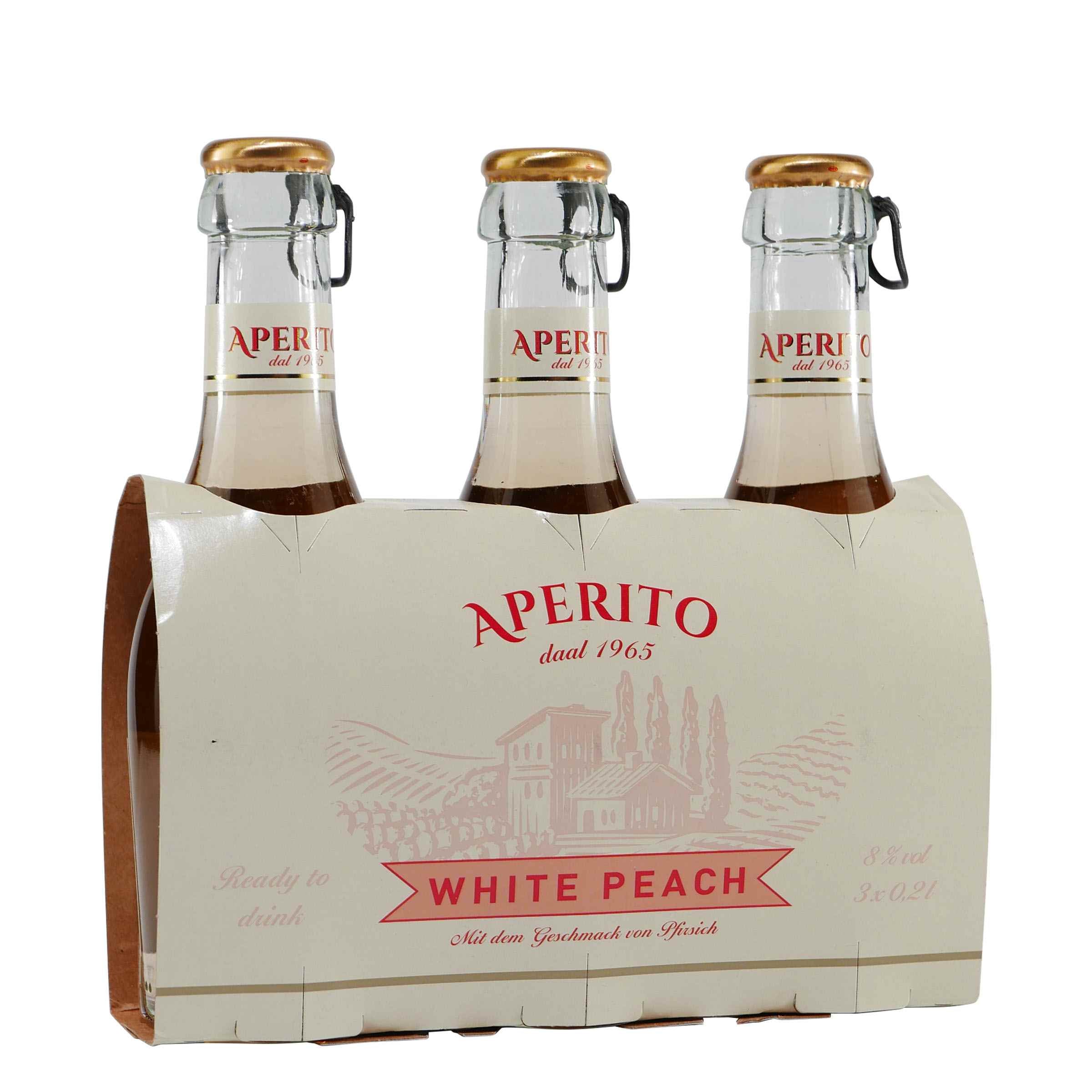 Aperito White Peach (3 x 0,2L)