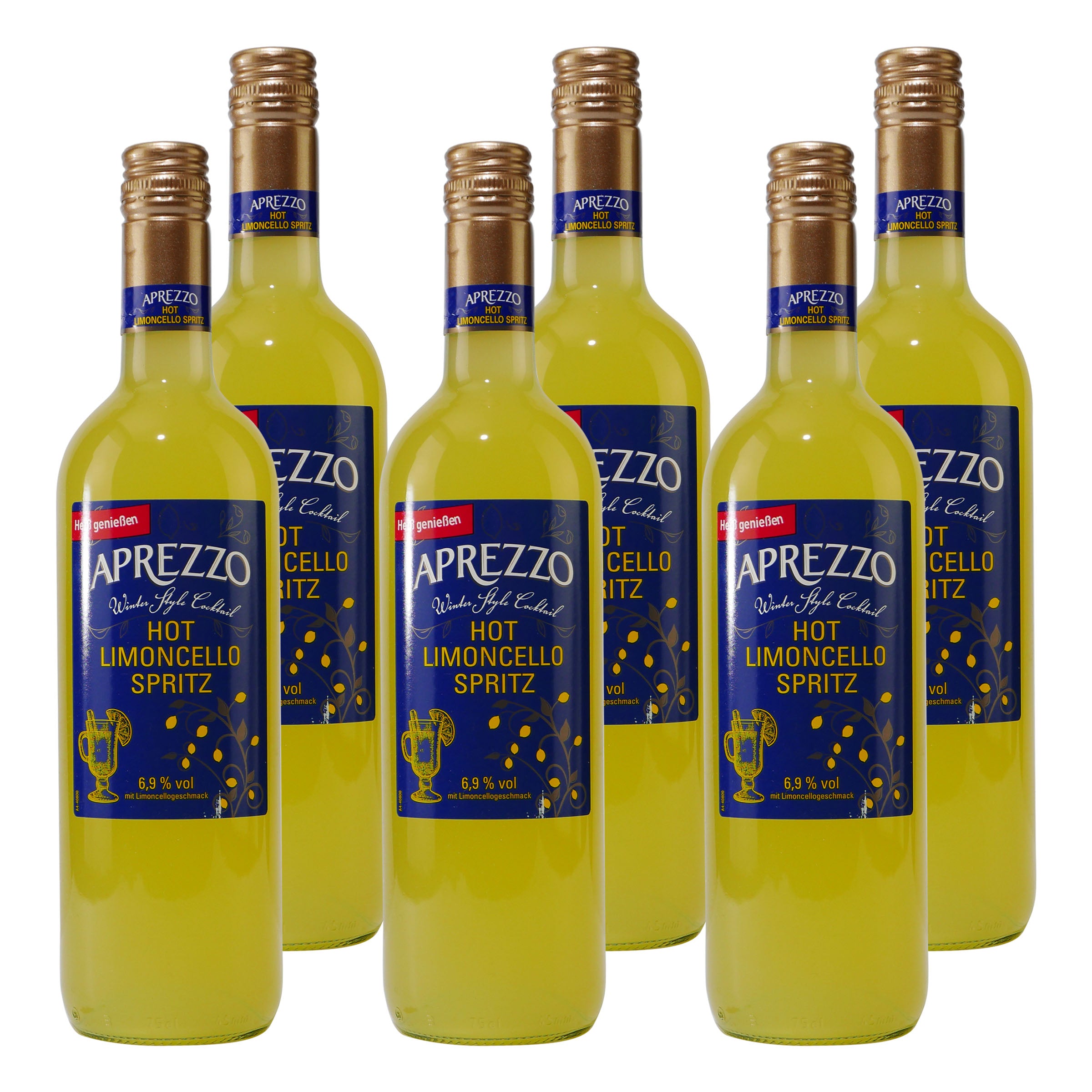 Aprezzo Hot Limoncello Spritz (6 x 0,75L)