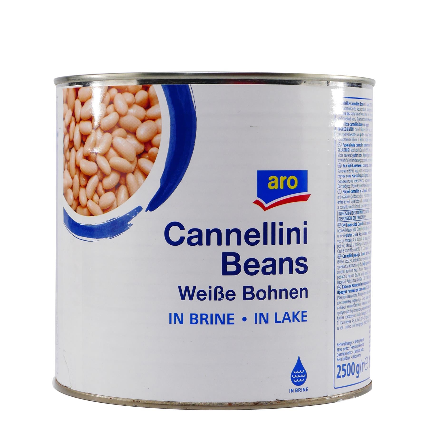 aro Weiße Cannellini Bohnen 2,5KG