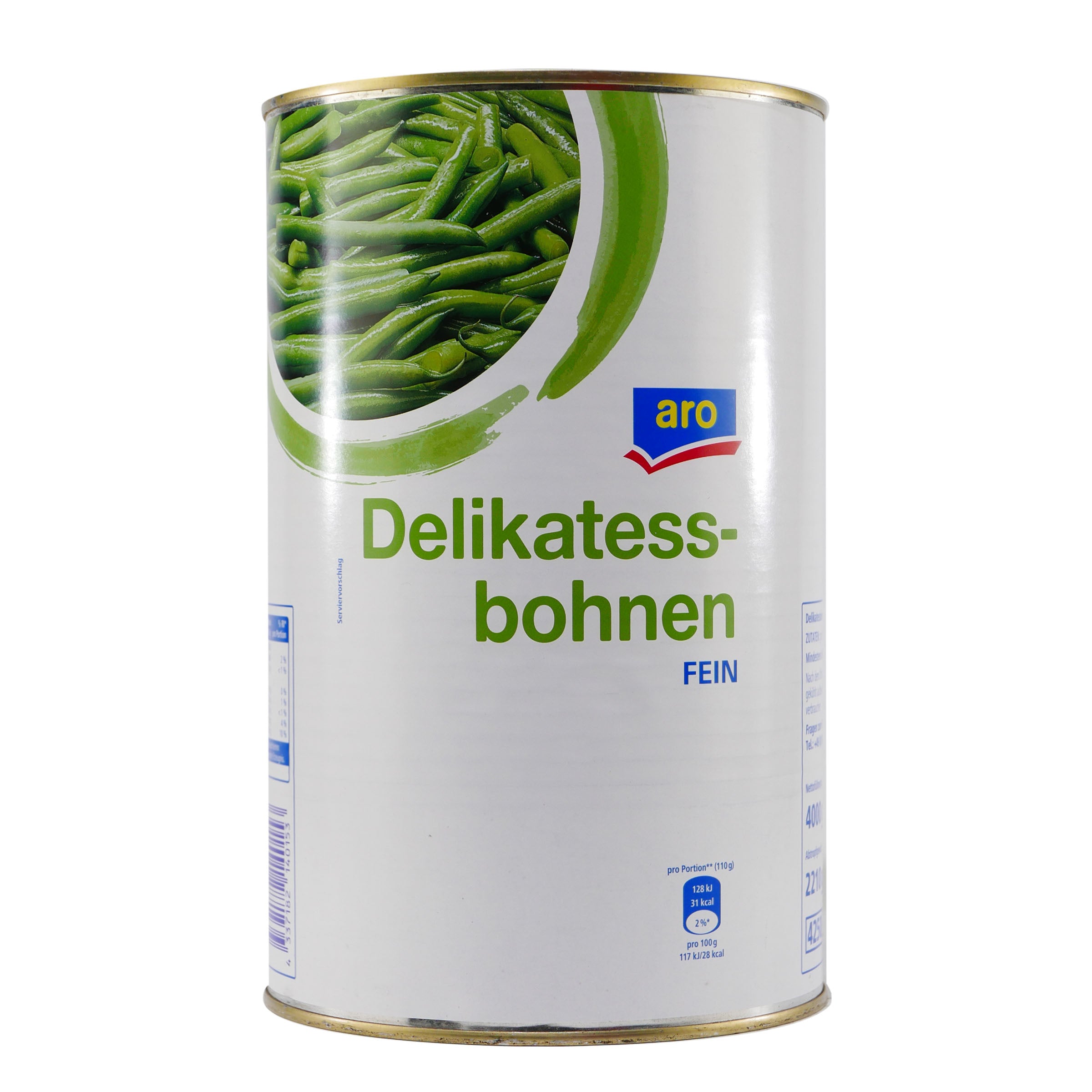 aro Delikatess-Bohnen 4,0KG