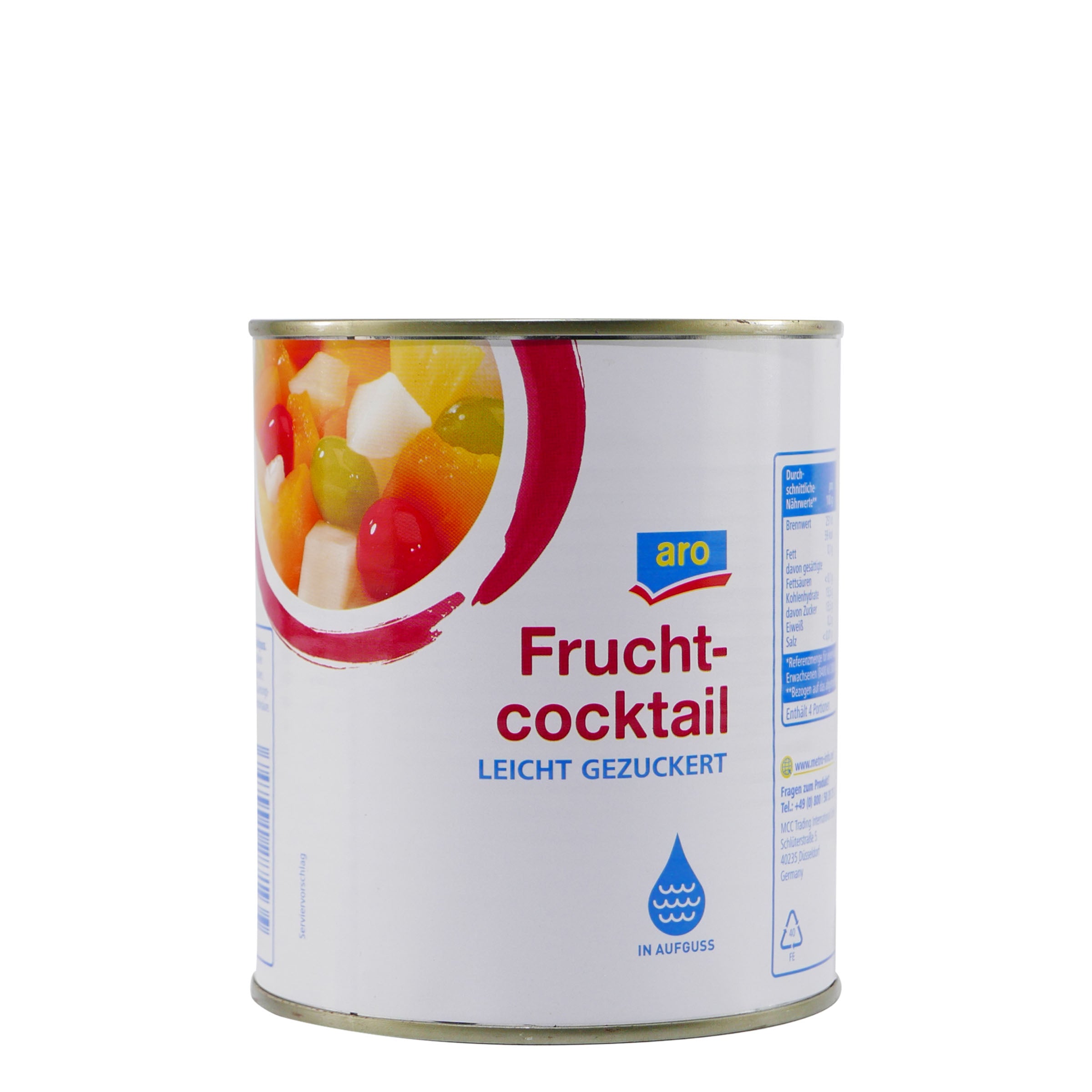 aro Fruchtcocktail (12 x 820g)