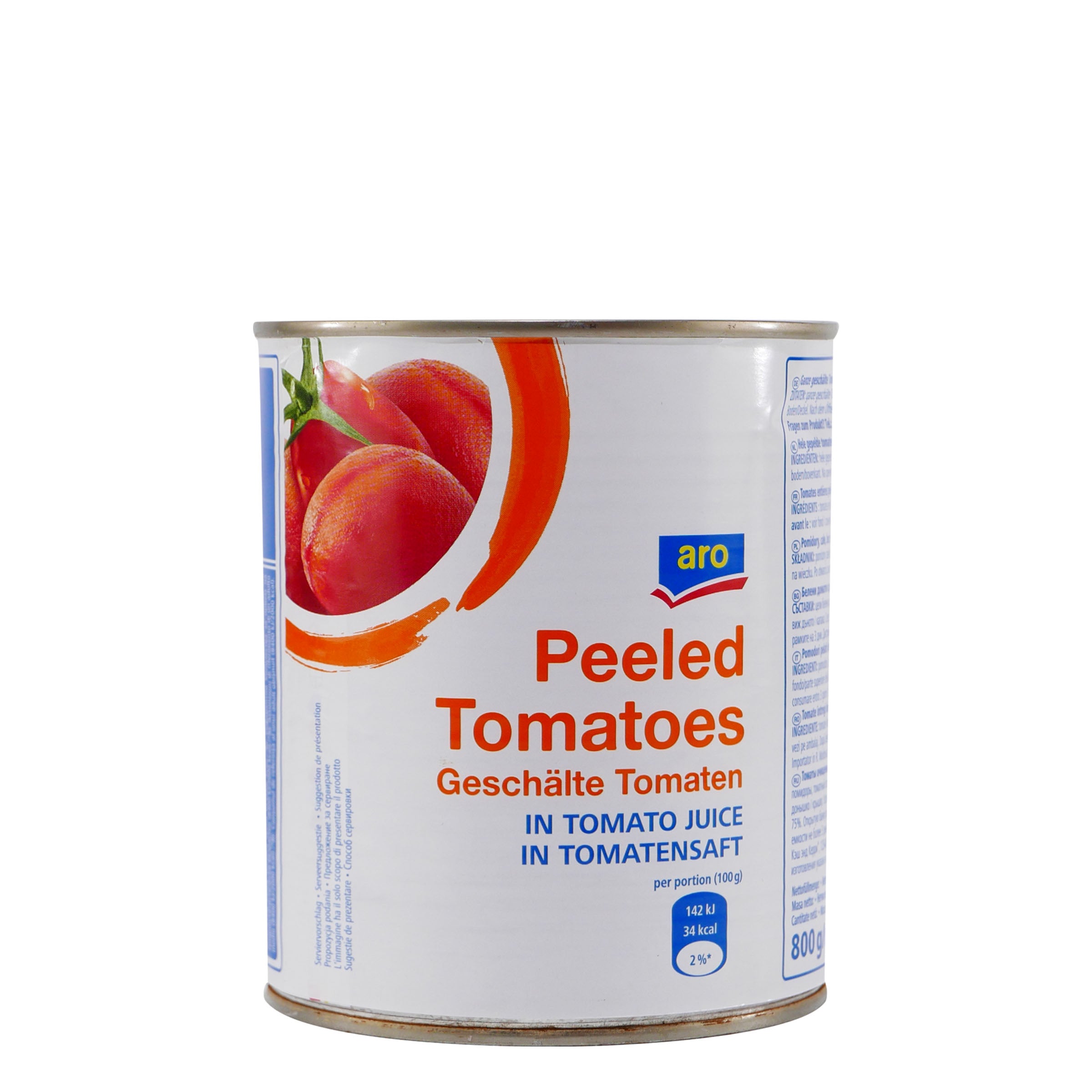 aro Ganze geschälte Tomaten (6 x 800g)