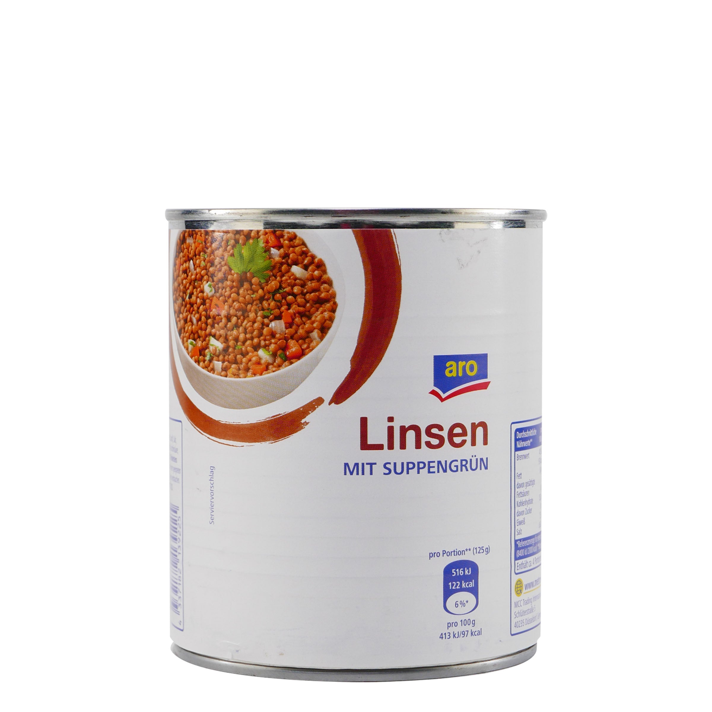 aro Linsen mit Suppengrün (12 x 800g)