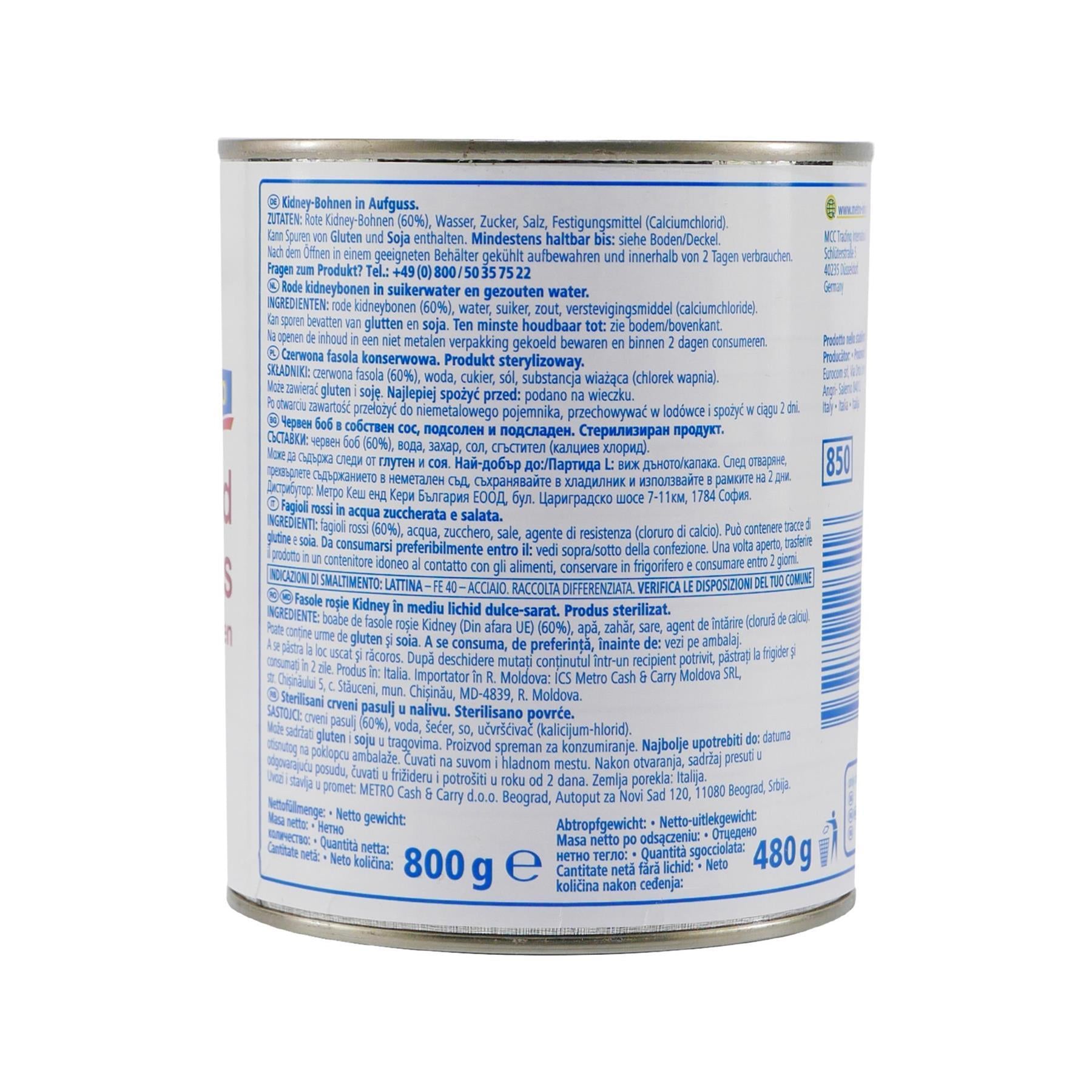 aro Kidney Bohnen -rot- (6 x 800g)