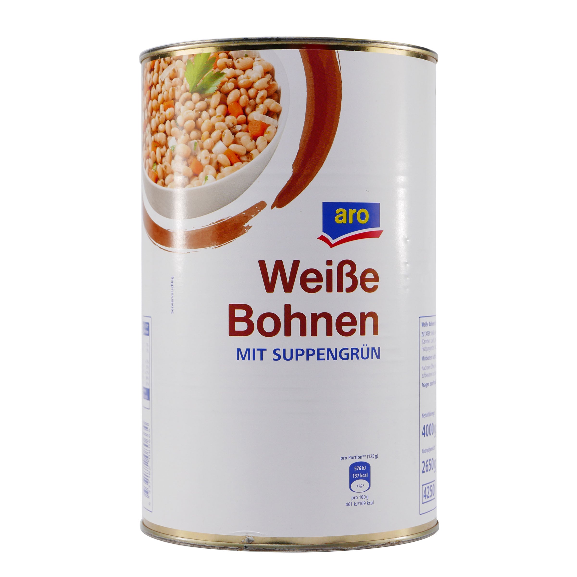 aro Weiße Bohnen mit Suppengrün 4,0KG