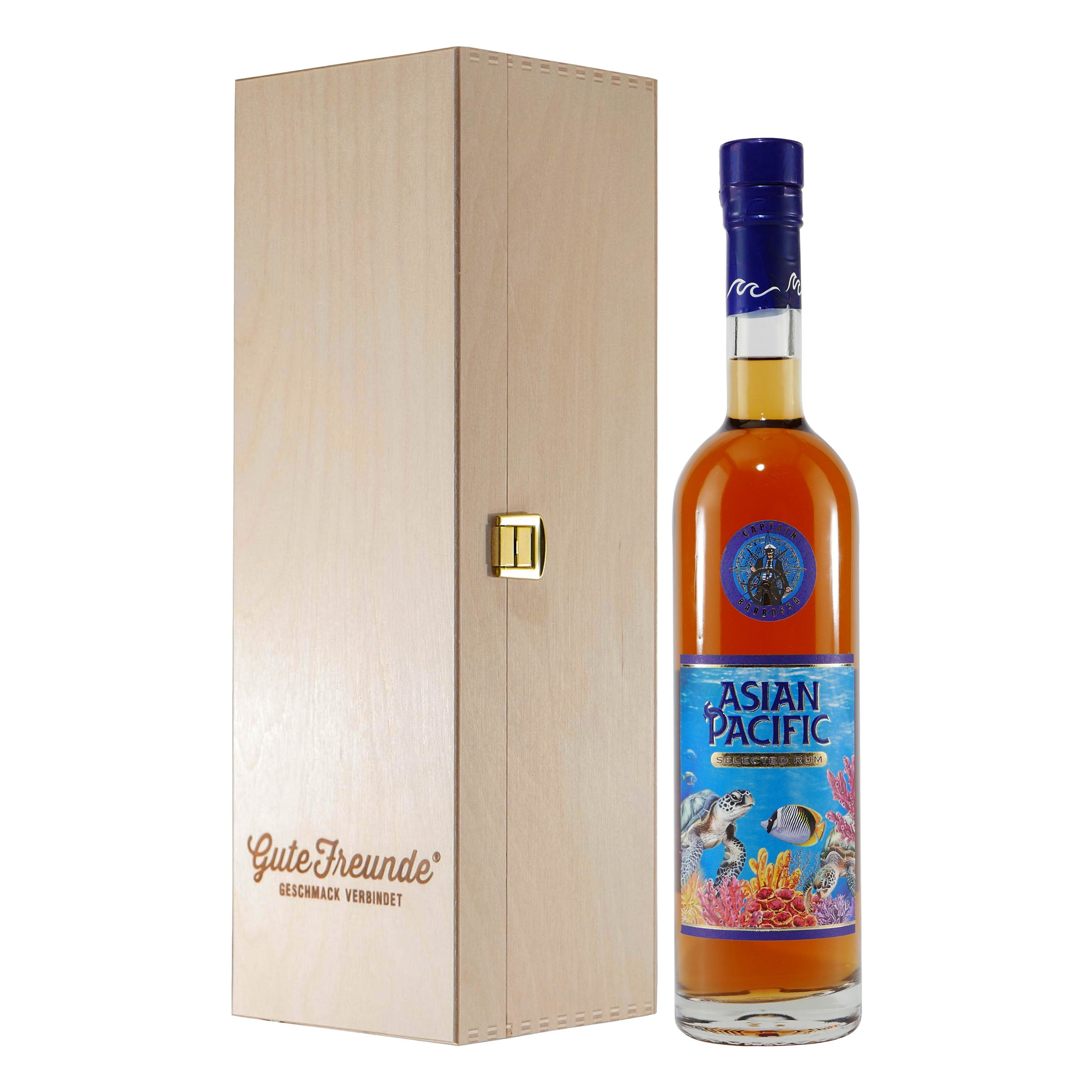 Asian Pacific Selected Rum mit Geschenk-Holzkiste